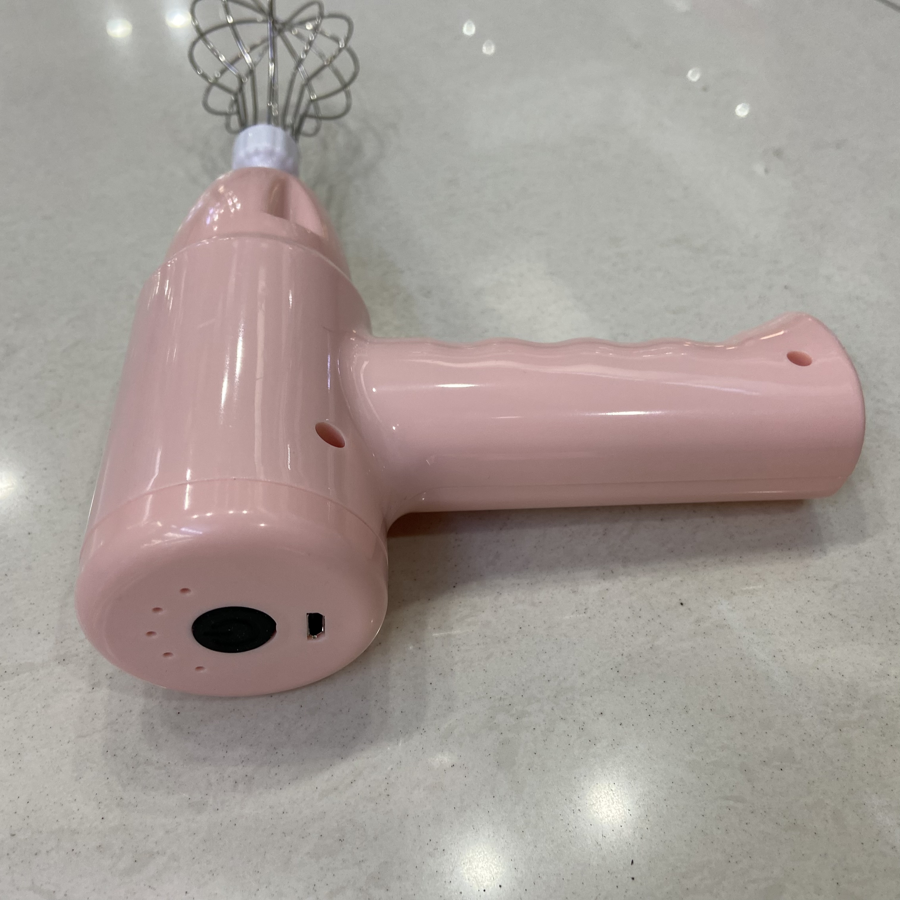 Electric egg beater, household automatic cream whipping machine, handheld charging mixer, electric garlic tamper detail image 6