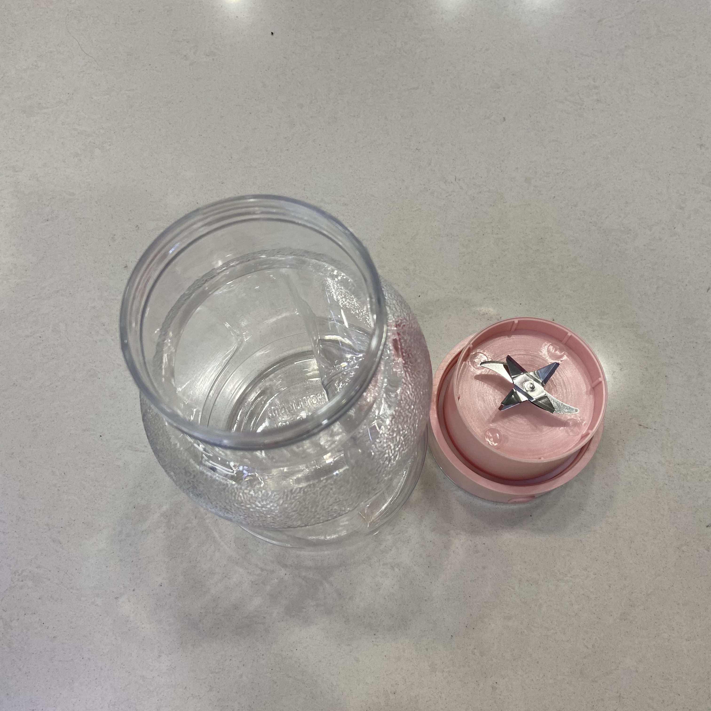 Ton ton bucket juicer, multi-functional juicer, portable electric USB charging, transparent juicer cup, juicer bucket Item Picture