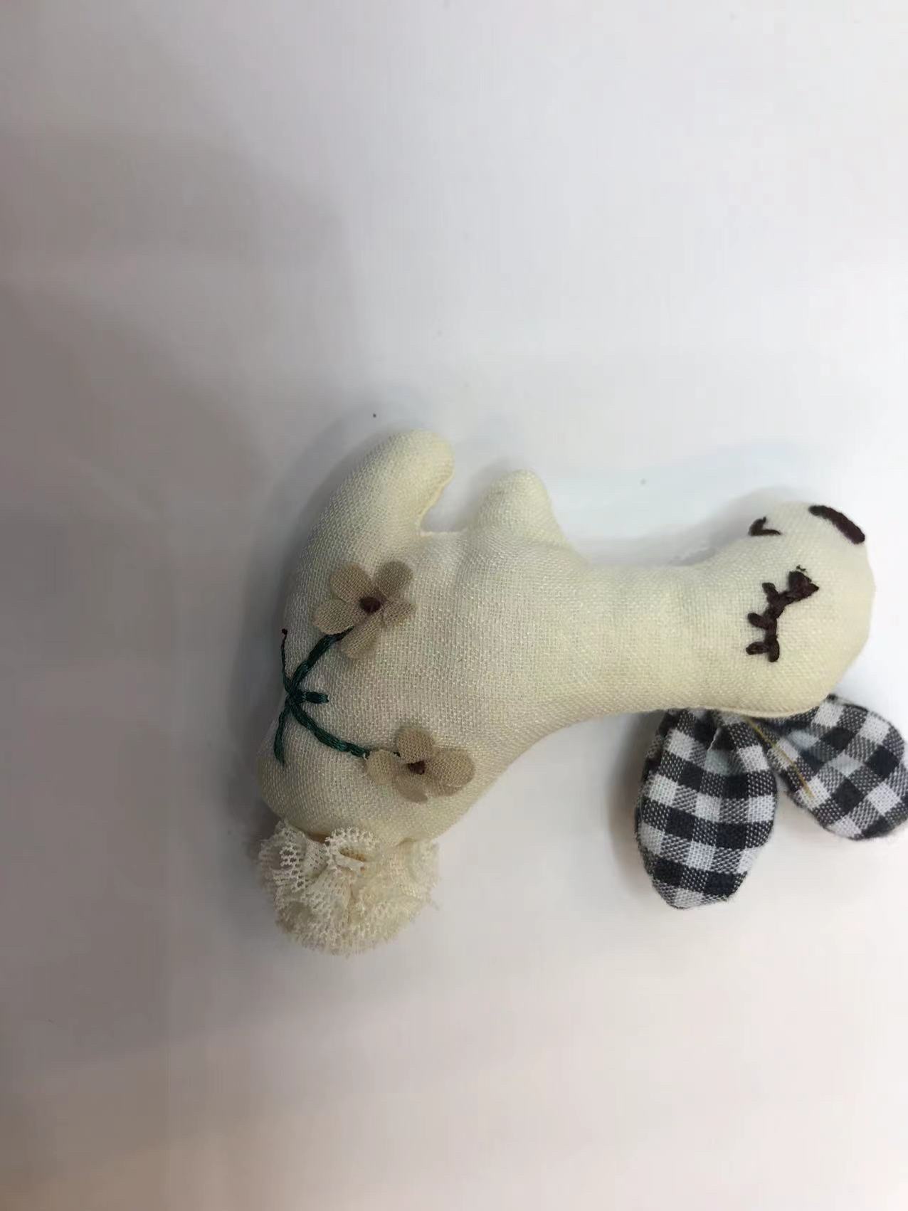 Spring and Autumn cute and versatile new cotton and linen rabbit headwear, BB clips, hair band accessories, hair clips, hair accessories, clothing, shoes and accessories Application Scenario