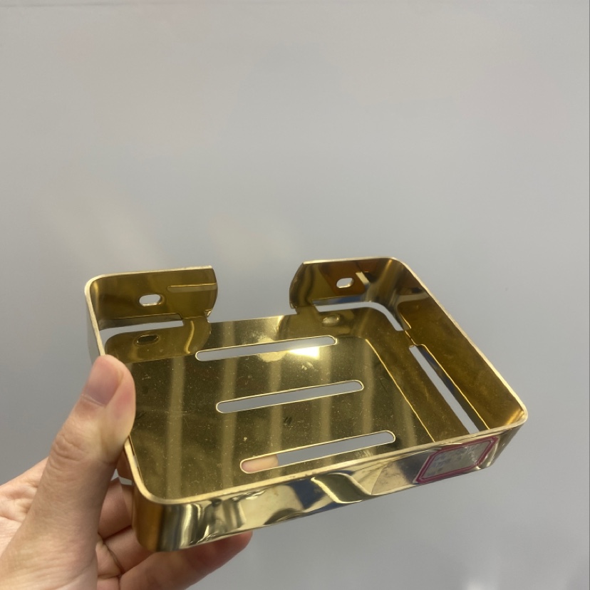 金色不锈钢皂盒