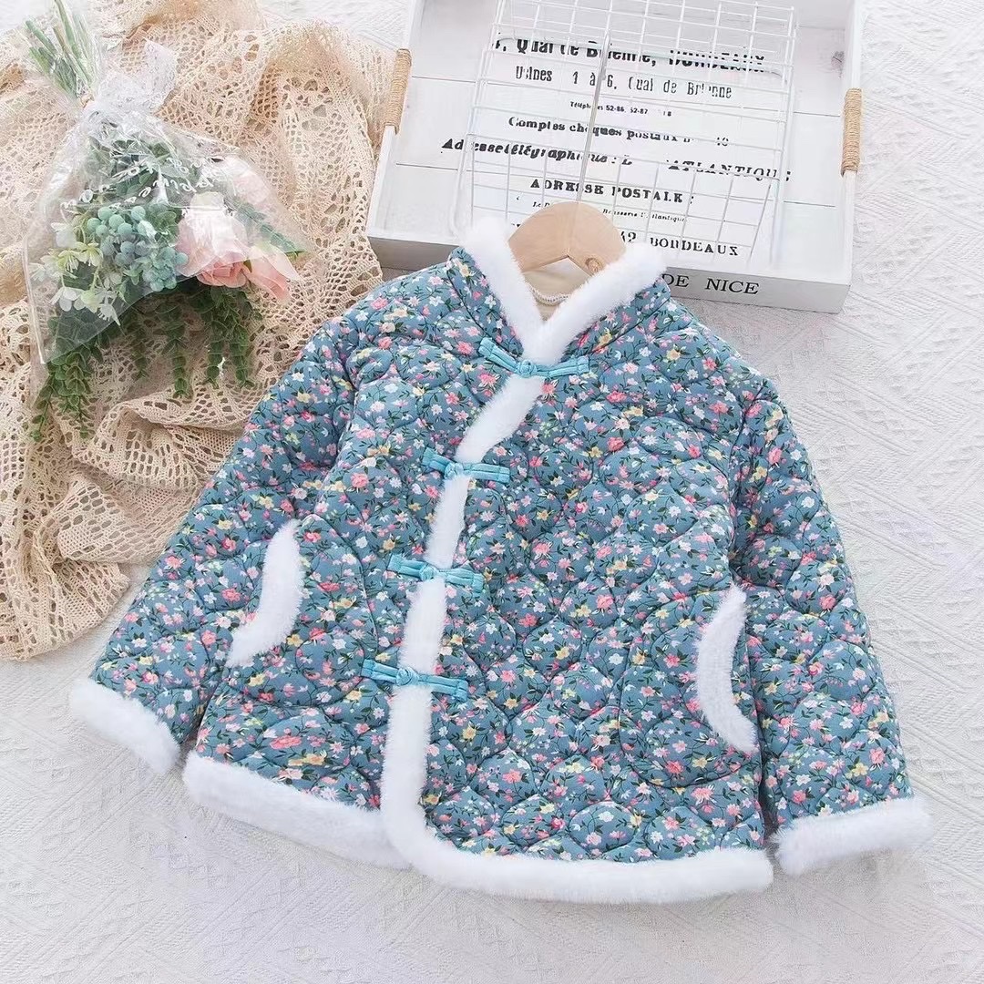 In 2023, winter clothing, Korean-style children's clothing, cotton-padded jackets and down jackets
