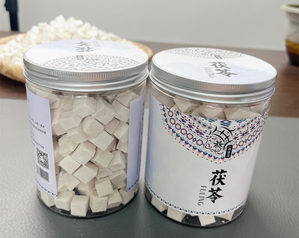 怀化食品/营养品/药食同源/茯苓，茯苓中心丁全干无硫精选中心丁产品图