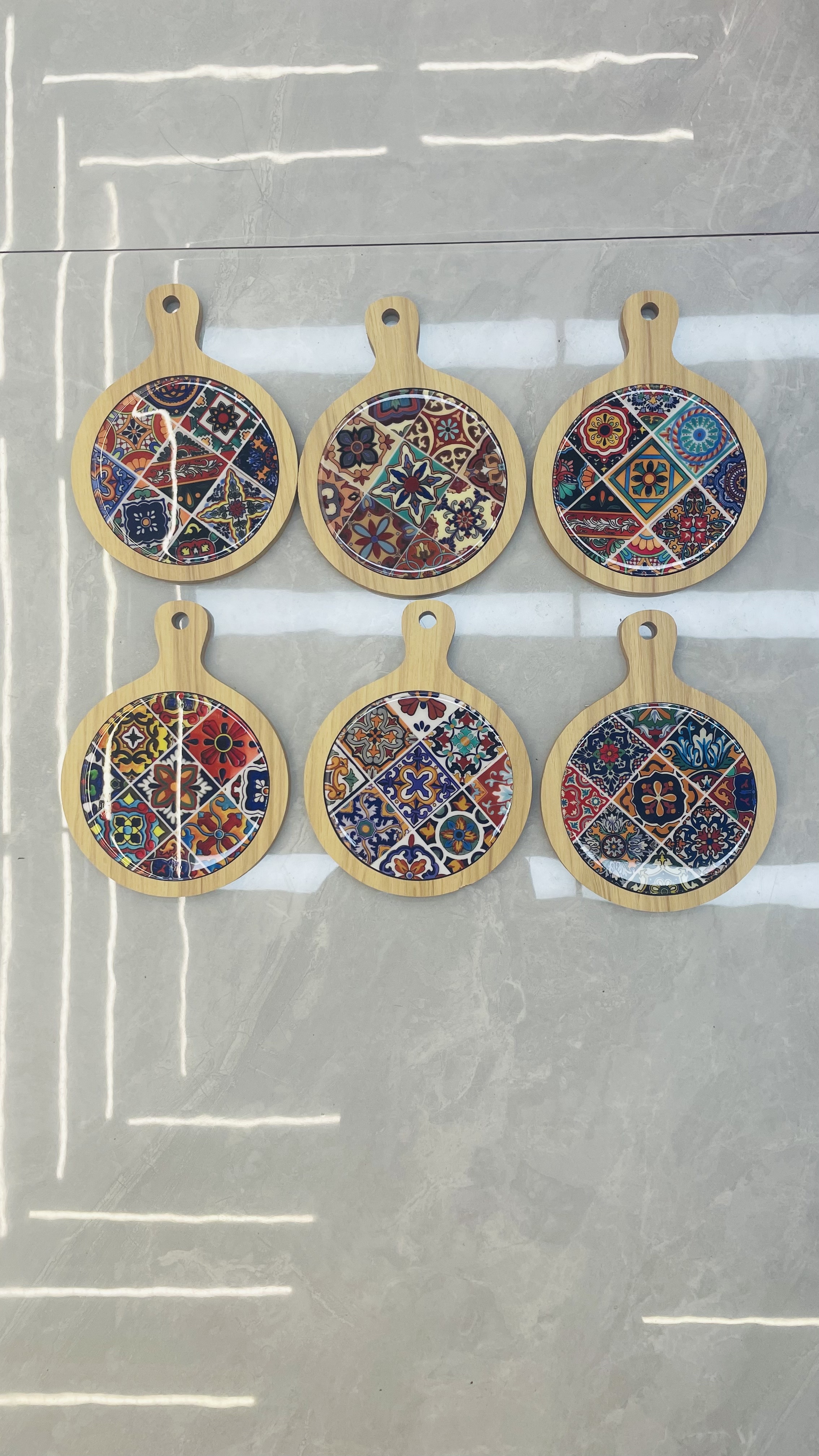 情人节礼品，餐垫细节图