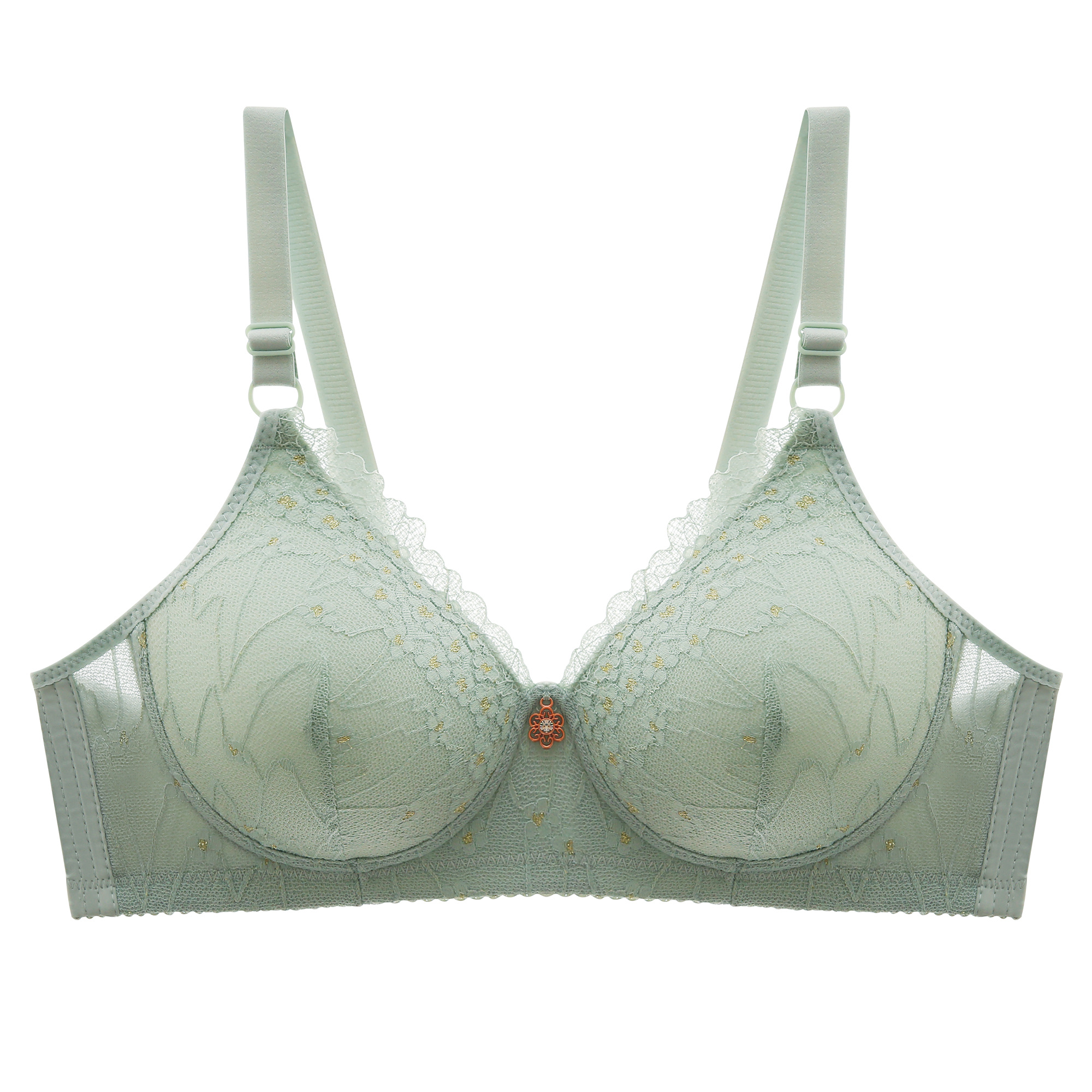 Olshufen 8933# Thin bra without underwire Specification image