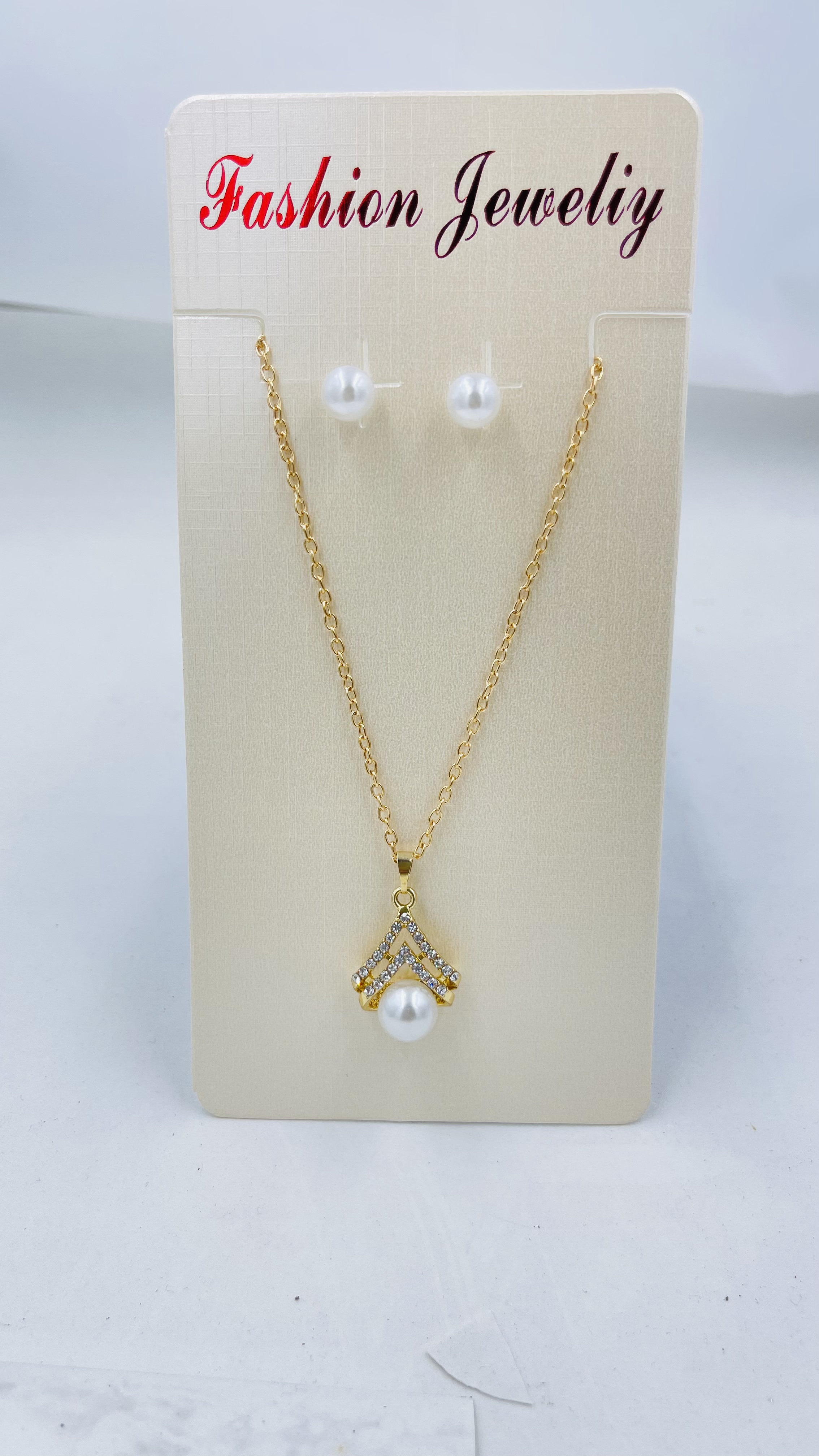 Two Necklace Earrings Set Item Picture