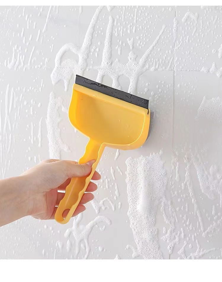 家用刷子洗刮两用清洁刷多功能海绵擦玻璃餐桌厨房清洁工具擦窗器细节图