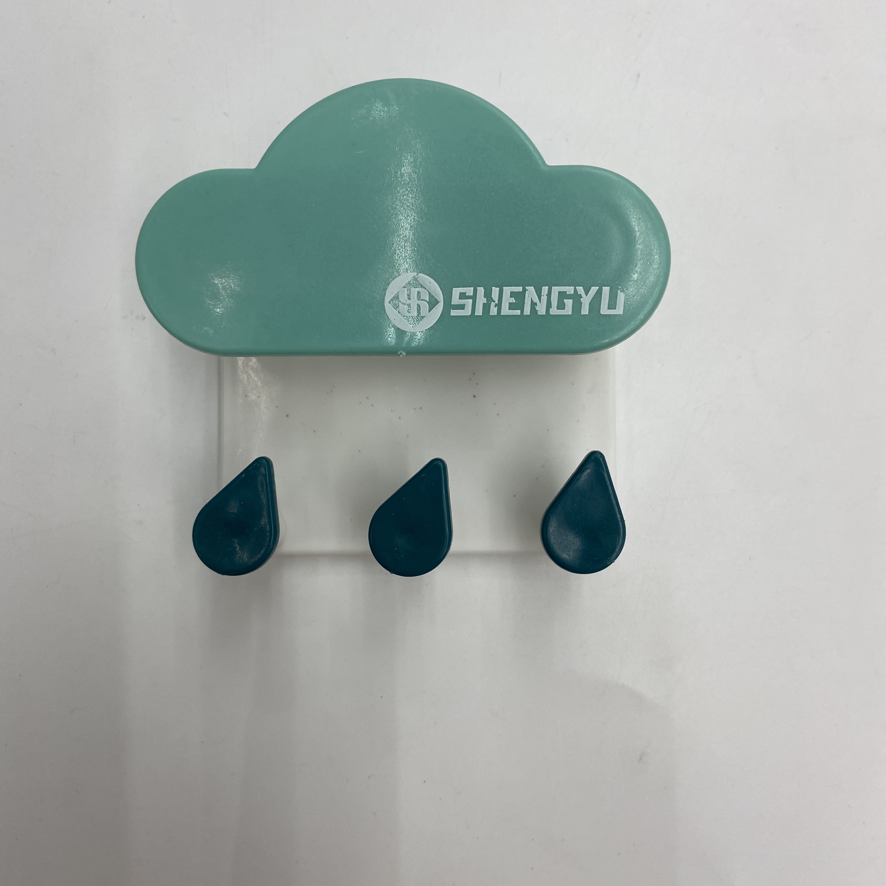 可爱云朵造型挂钩强力粘胶承重无痕免打孔贴墙上厨房浴室墙面粘钩