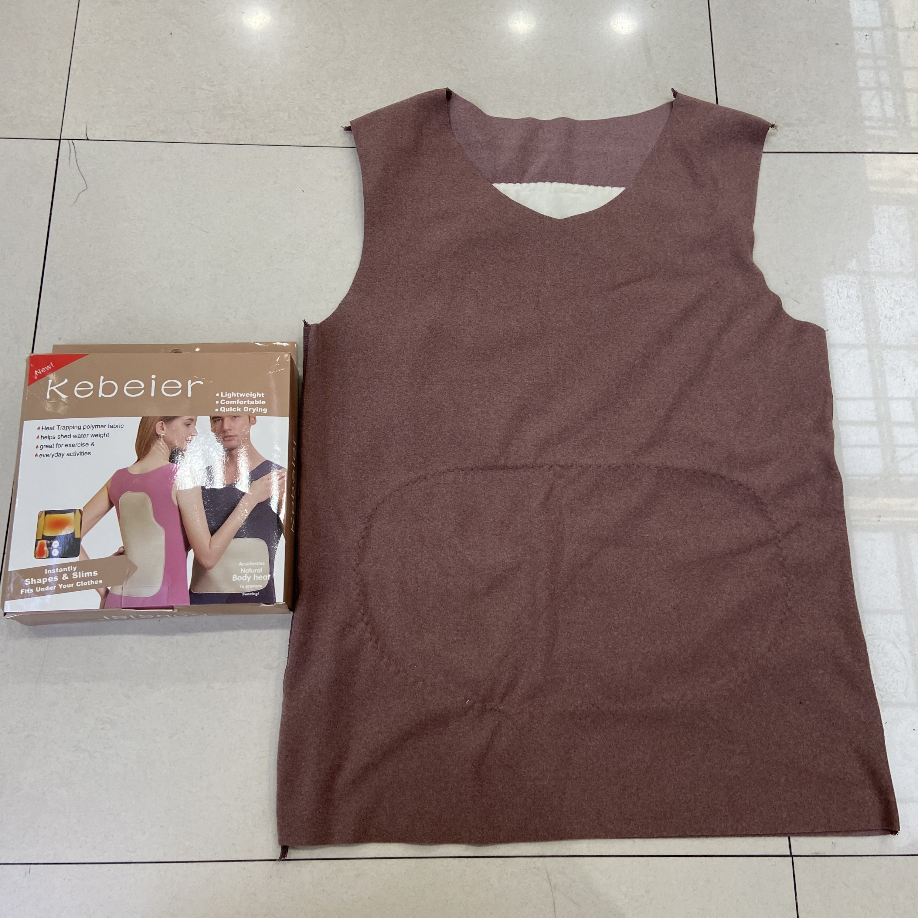 双面绒男士无痕贴片保暖背心加绒内衣护肚护背打底马甲