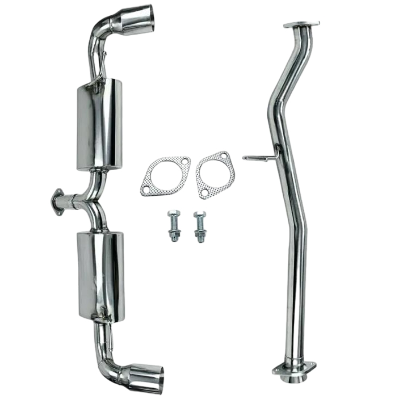 Catback Exhaust System For 04-11 Mazda RX-8 Dual Path Bolt-On Stainless 3.5" Tip  Exhaust Manifold thumbnail