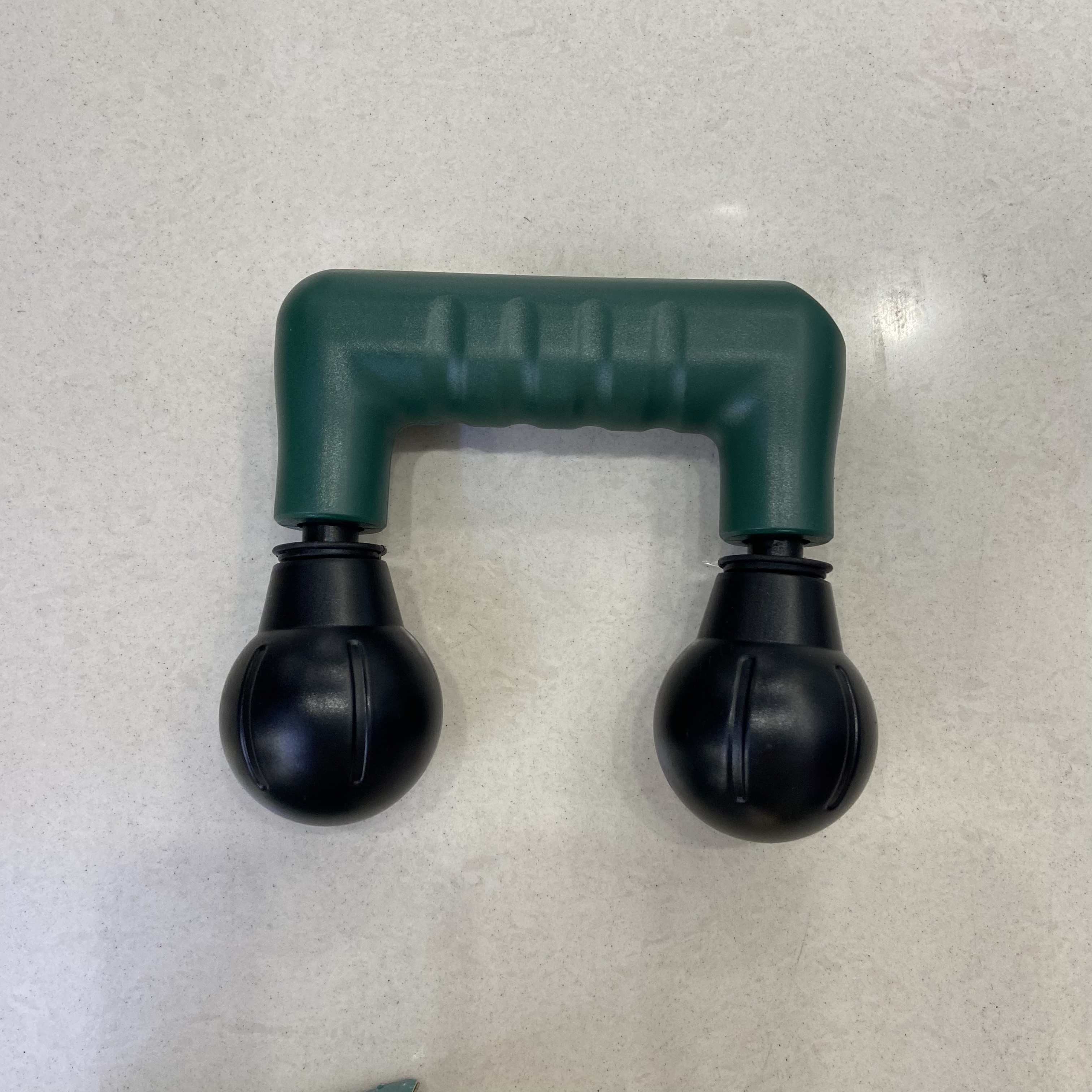 Dual-head mini foam massage gun, USB charging, vibrating foam massage gun, electric detail image 3