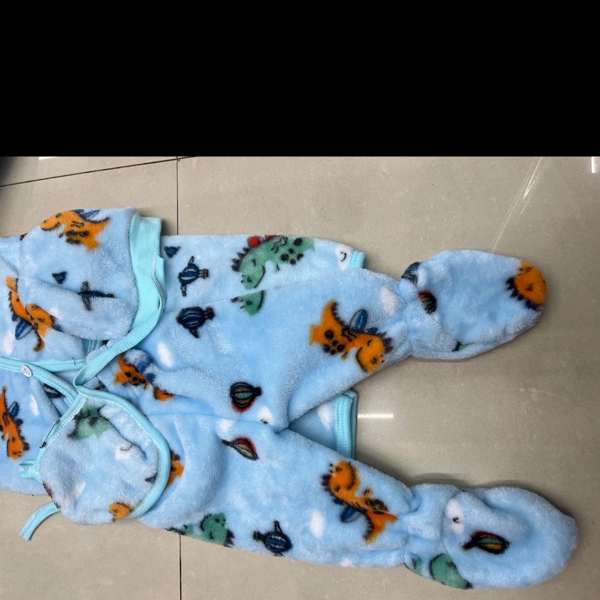 Foreign Trade Baby Underwear 5-Piece Children's Flannel Children's Underwear Baby Set Specification drawing