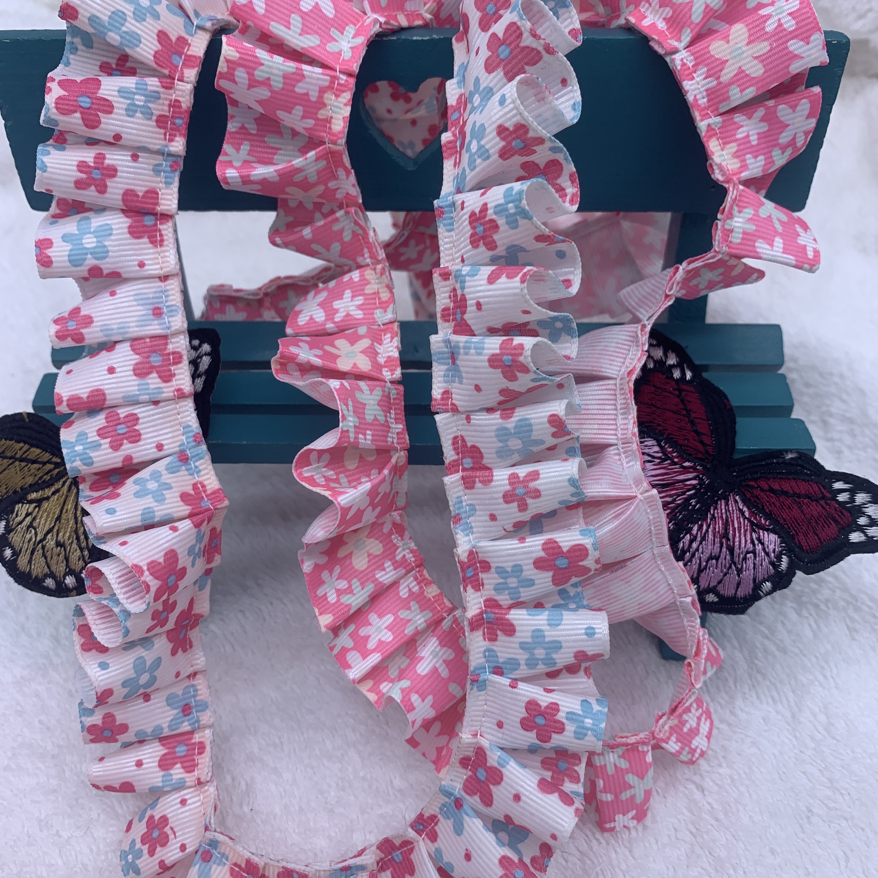 2.5Cm High Quality Ribbon Lace Confused Baby Craft Decoration Discount Lace Toy Clothing Accessories Specification drawing