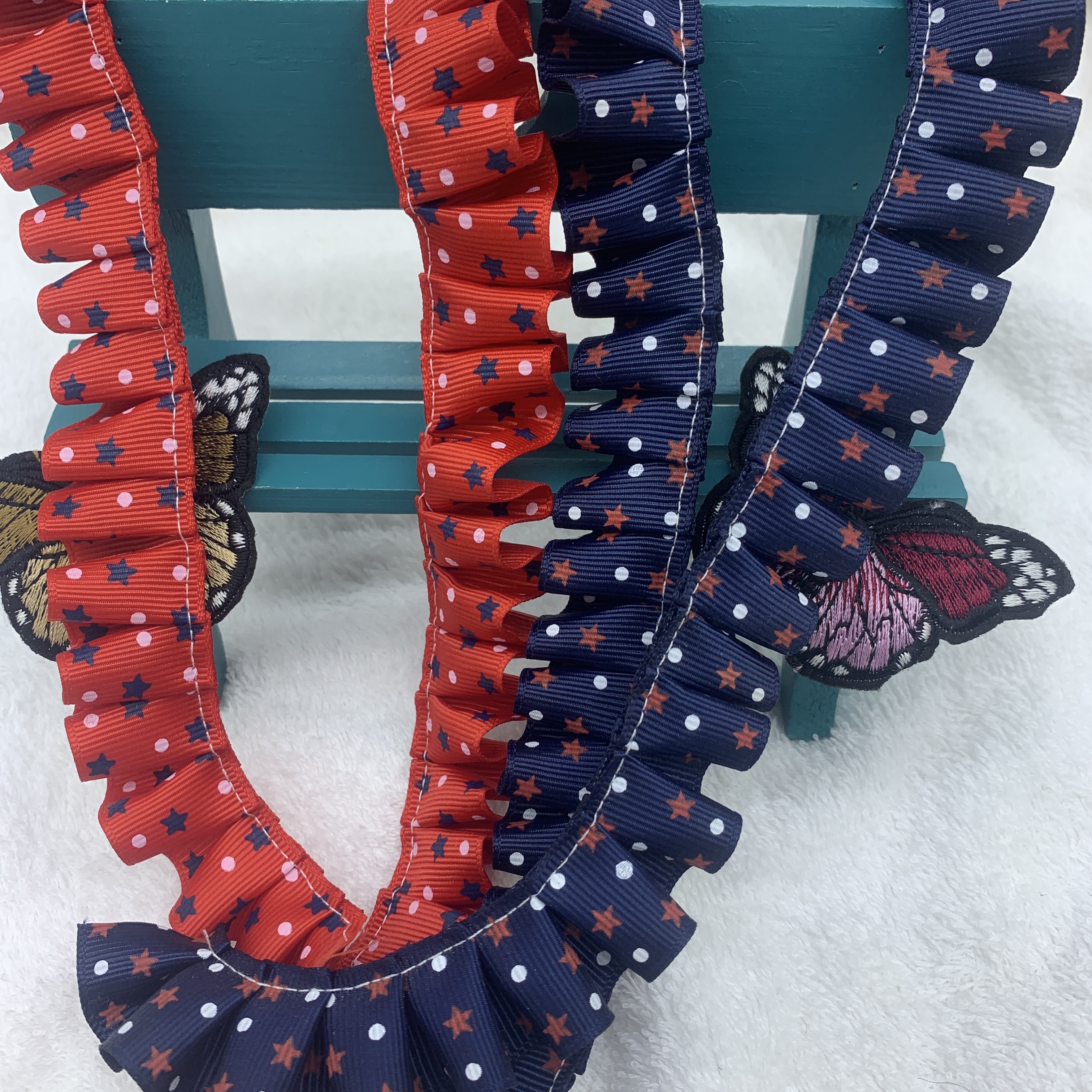 2.5Cm High Quality Ribbon Lace Confused Baby Craft Decoration Discount Lace Toy Clothing Accessories undefined
