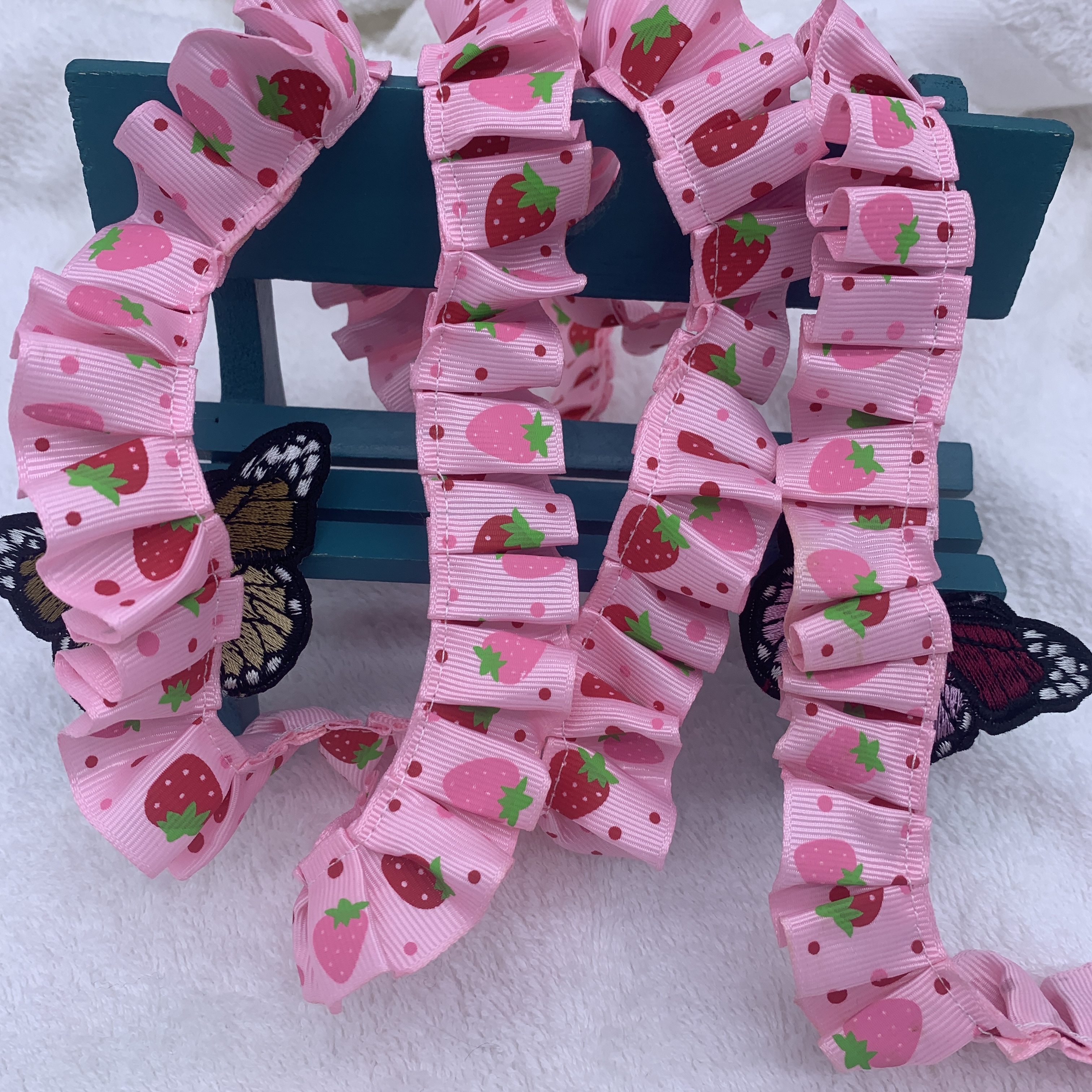 2.5Cm High Quality Ribbon Lace Confused Baby Craft Decoration Discount Lace Toy Clothing Accessories undefined