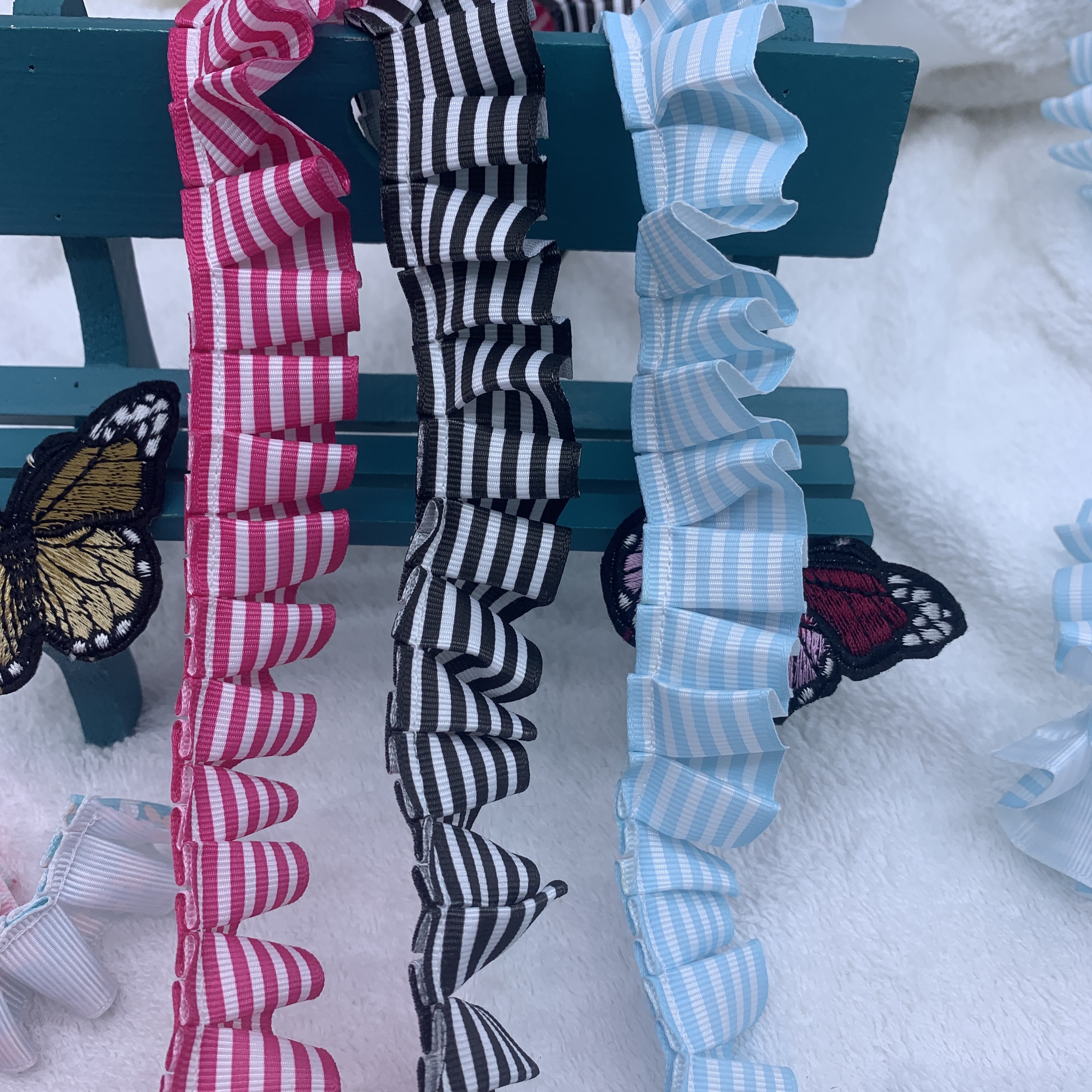 2.5Cm High Quality Ribbon Lace Confused Baby Craft Decoration Discount Lace Toy Clothing Accessories Specification drawing