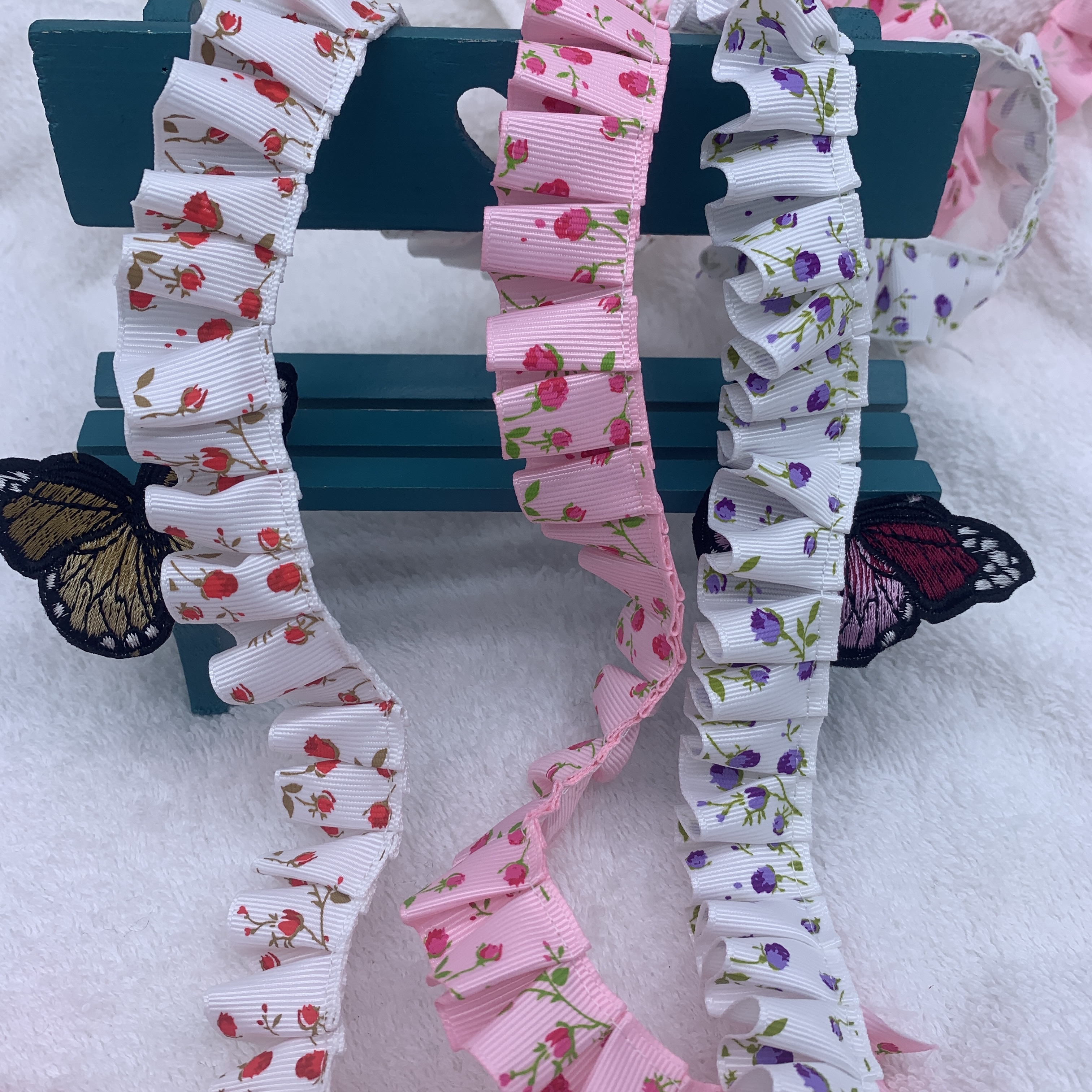 2.5Cm High Quality Ribbon Lace Confused Baby Craft Decoration Discount Lace Toy Clothing Accessories details Picture