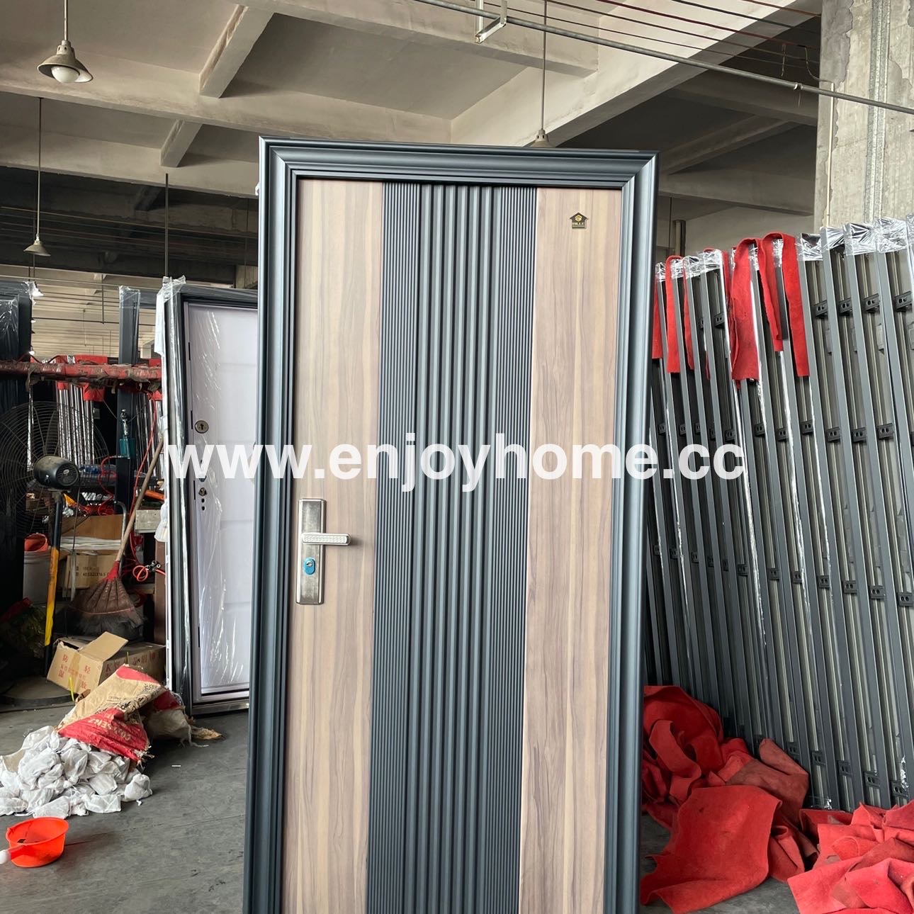Steel security door 铁门 门 防盗门防盗门 出口 外贸 门板防盗门