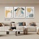 现代简约风格装饰画 客厅卧室挂画 创意艺术墙壁装饰品 家居饰品画框套装白底实物图