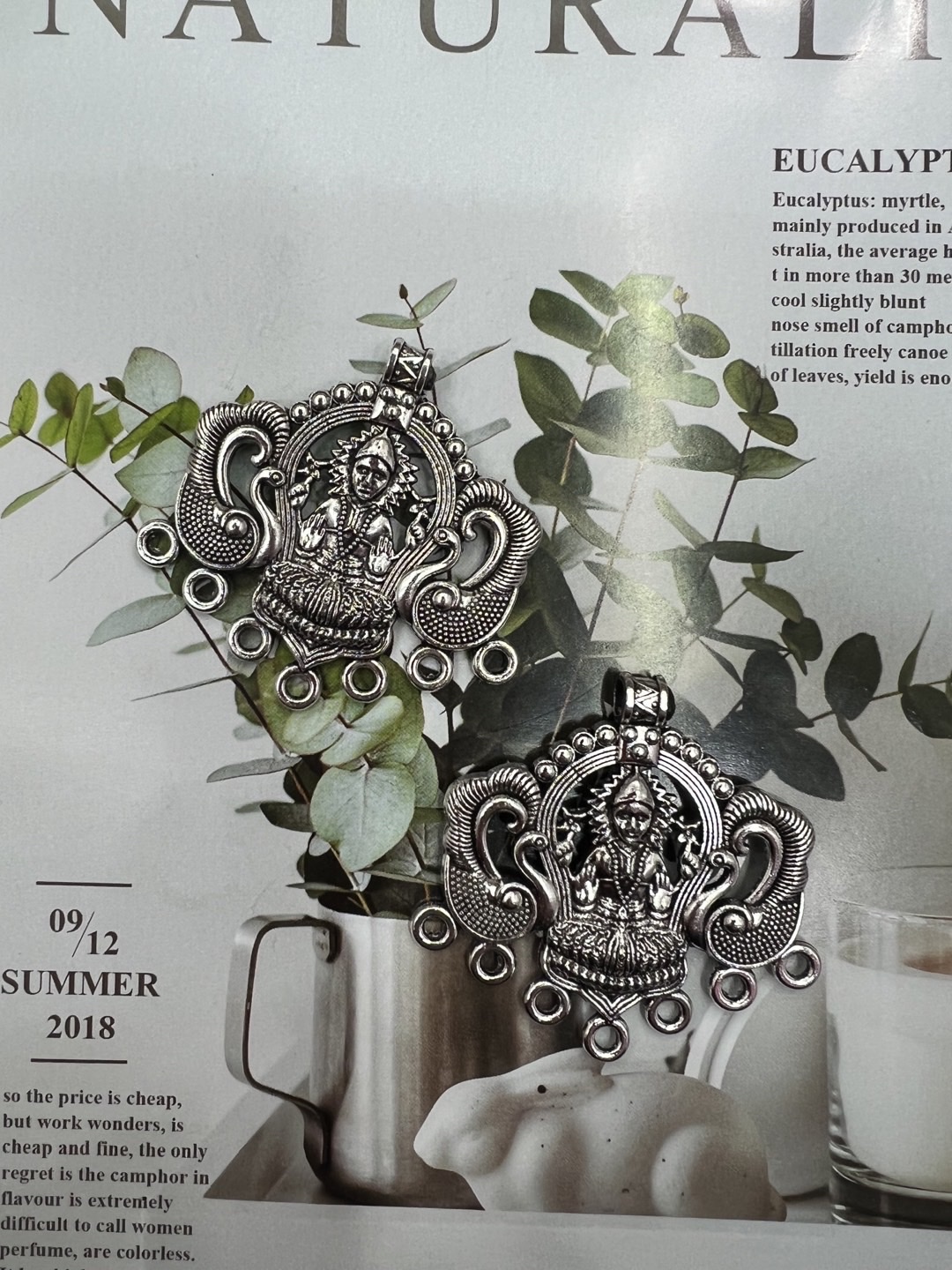 印度复古吊坠，可做古金、古银、古青铜、古红铜、枪黑等等。详情图2