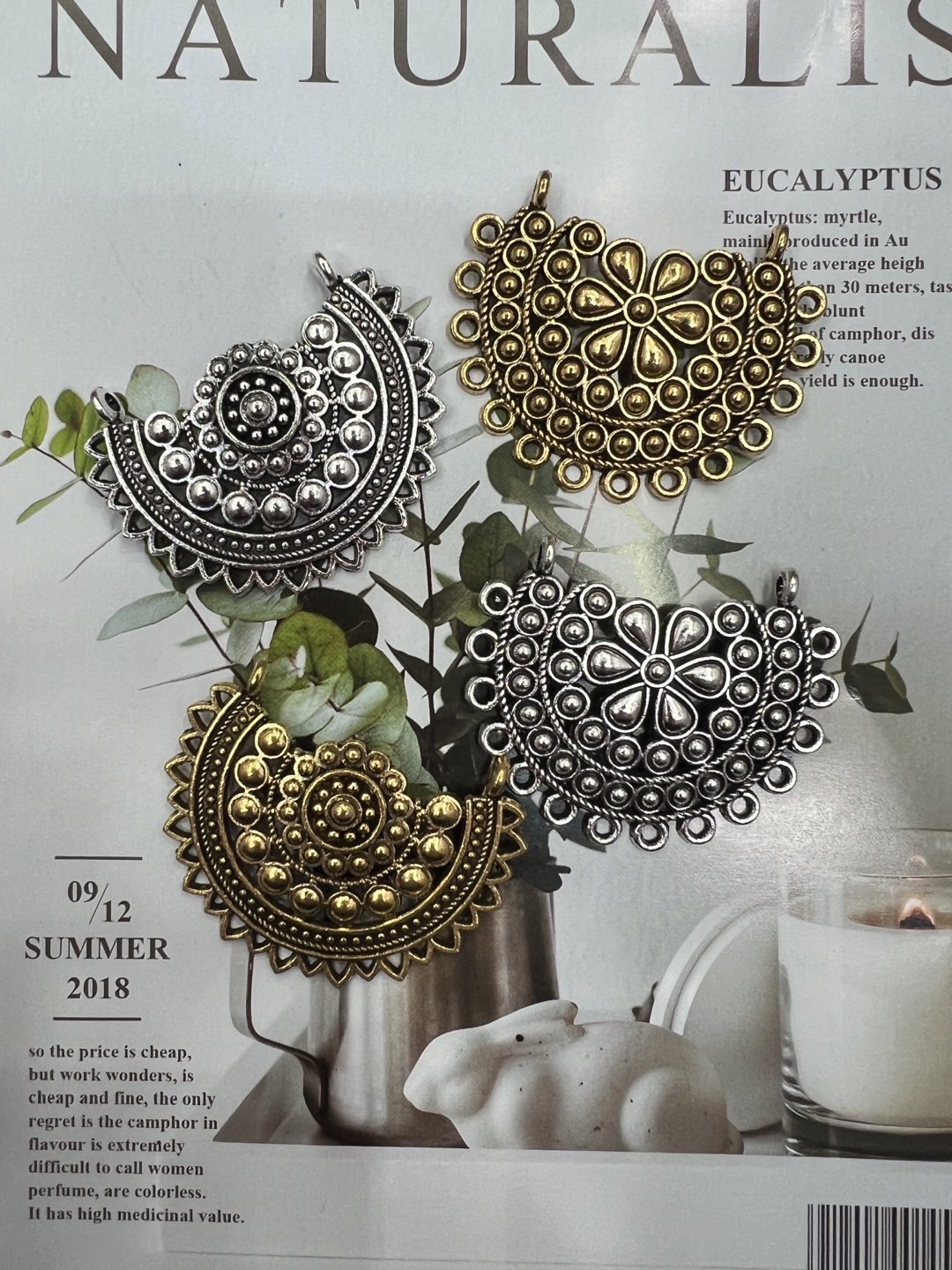 复古双吊型吊坠，有古金、古银、古青铜、古红铜、枪黑，Kc金等等。