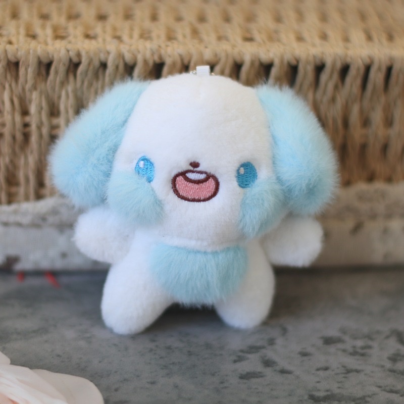 可爱萌网红小狗挂件毛绒玩具嘟嘟狗公仔玩偶布娃娃包包挂饰钥匙扣 产品图