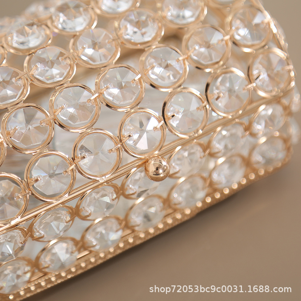 Fashion Light Luxury Jewelry Box European Wind Easy To Carry High-End Storage Box Cosmetics Multi-Functional Storage Box Application Scenario