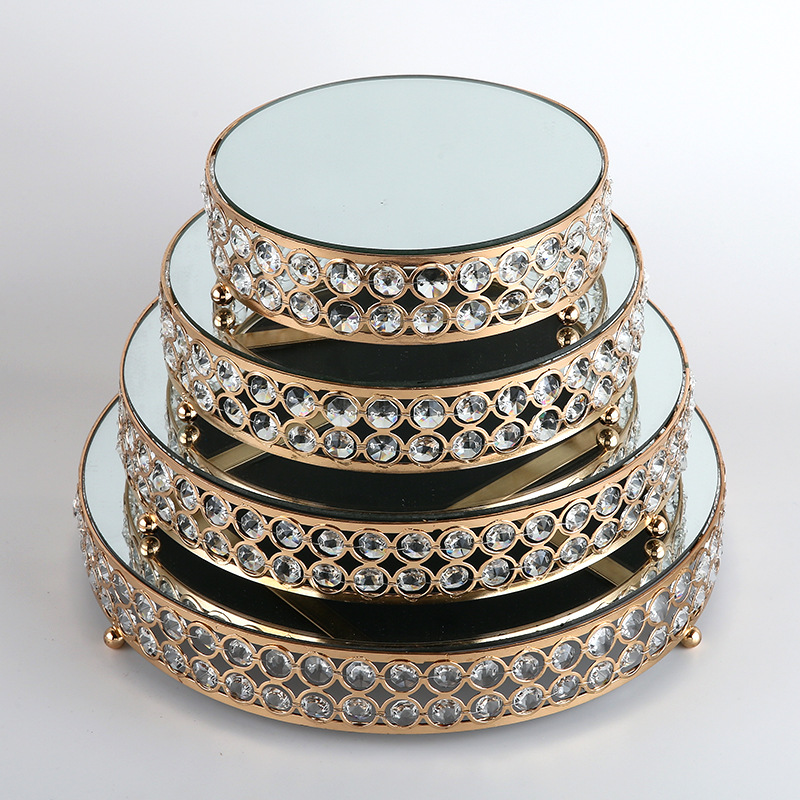 European Retro Mirror Metal Tray _ Cosmetics Storage Tray _ Sample Room Home Storage Tray Manufacturers Direct Sales _ Tagore Iron Works details Picture