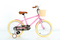 儿童自行车/粉绿灰三色/田园风格/轻便安全可爱设计/适合3-6岁产品图