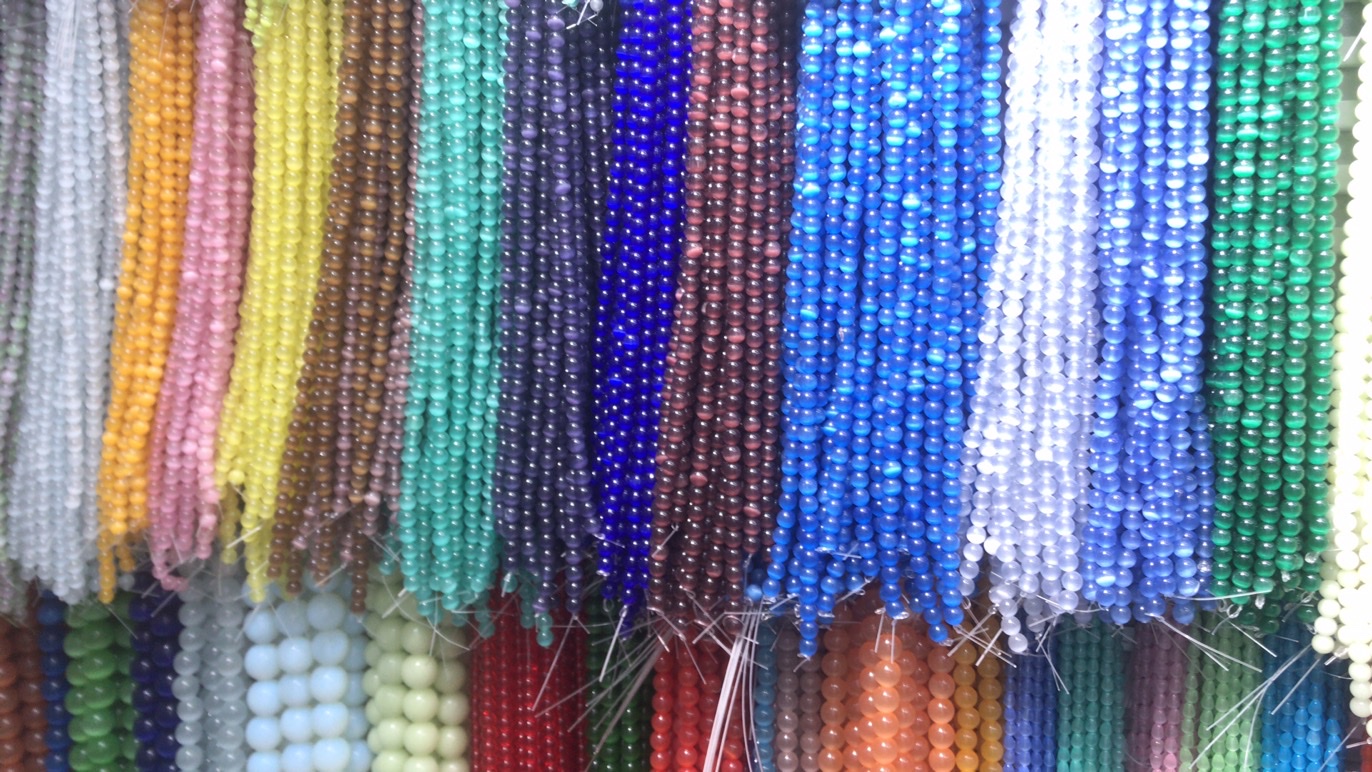 各种猫眼石，琉璃珠详情图4