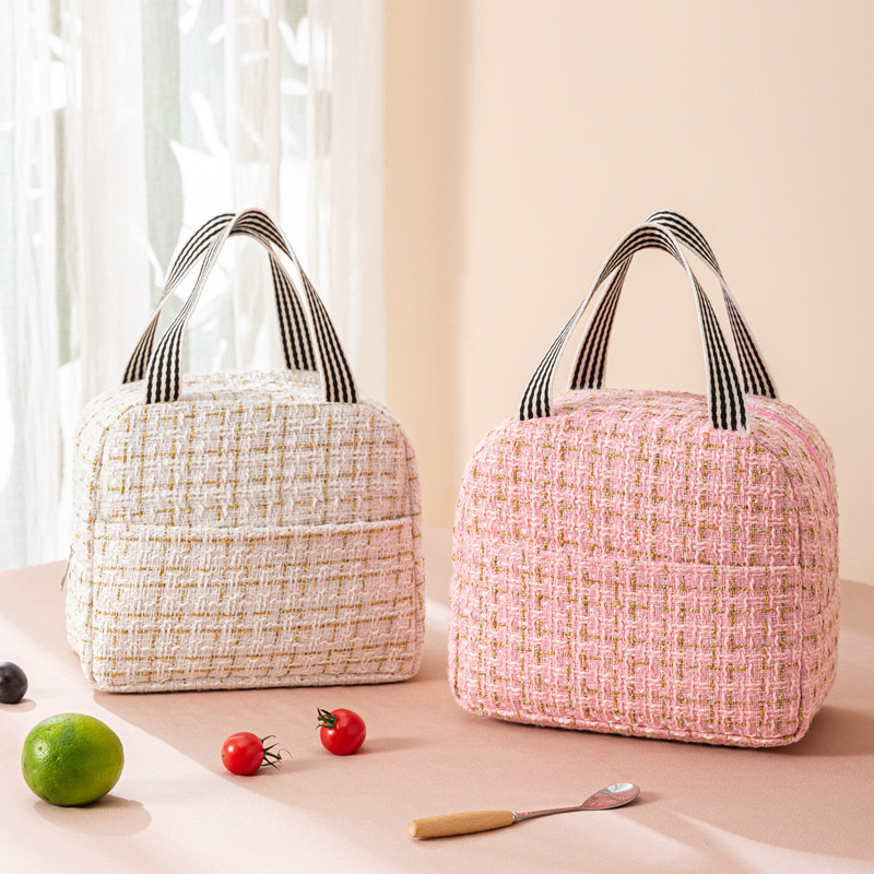 New Xiaoxiangfeng insulated lunch box bag for outdoor lunch, large-capacity thickened aluminum foil lunch bag for work Specification image