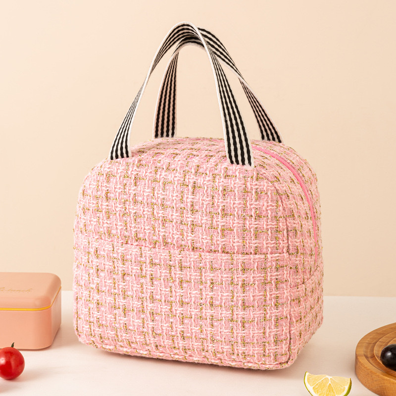 New products in 2024: ink-wash pattern insulated bags, bento bags, lunch box bags, outdoor travel ice packs, picnic bags, and lunch bags detail image 7