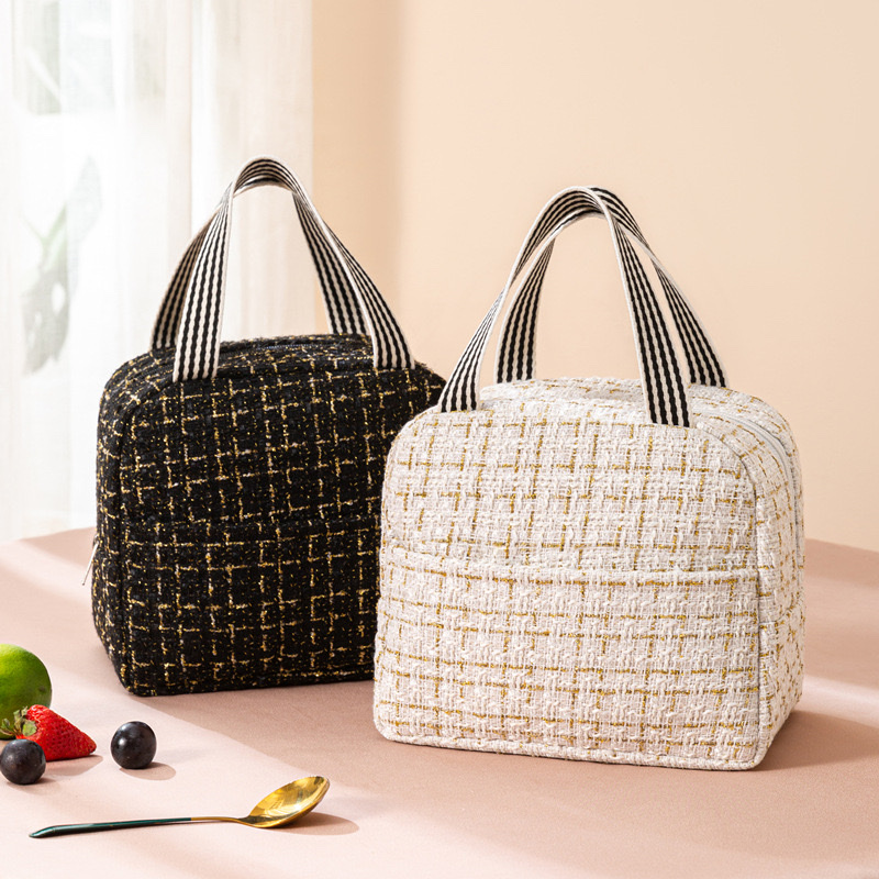 New Xiaoxiangfeng insulated lunch box bag for outdoor lunch, large-capacity thickened aluminum foil lunch bag for work detail image 12