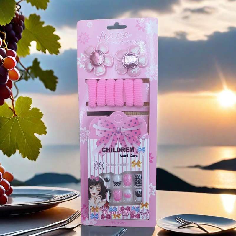 Children's accessories, girls' rings, plush clips, children's jewelry, exquisite, cute, safe and harmless materials, handcrafted with unique designs Specification image