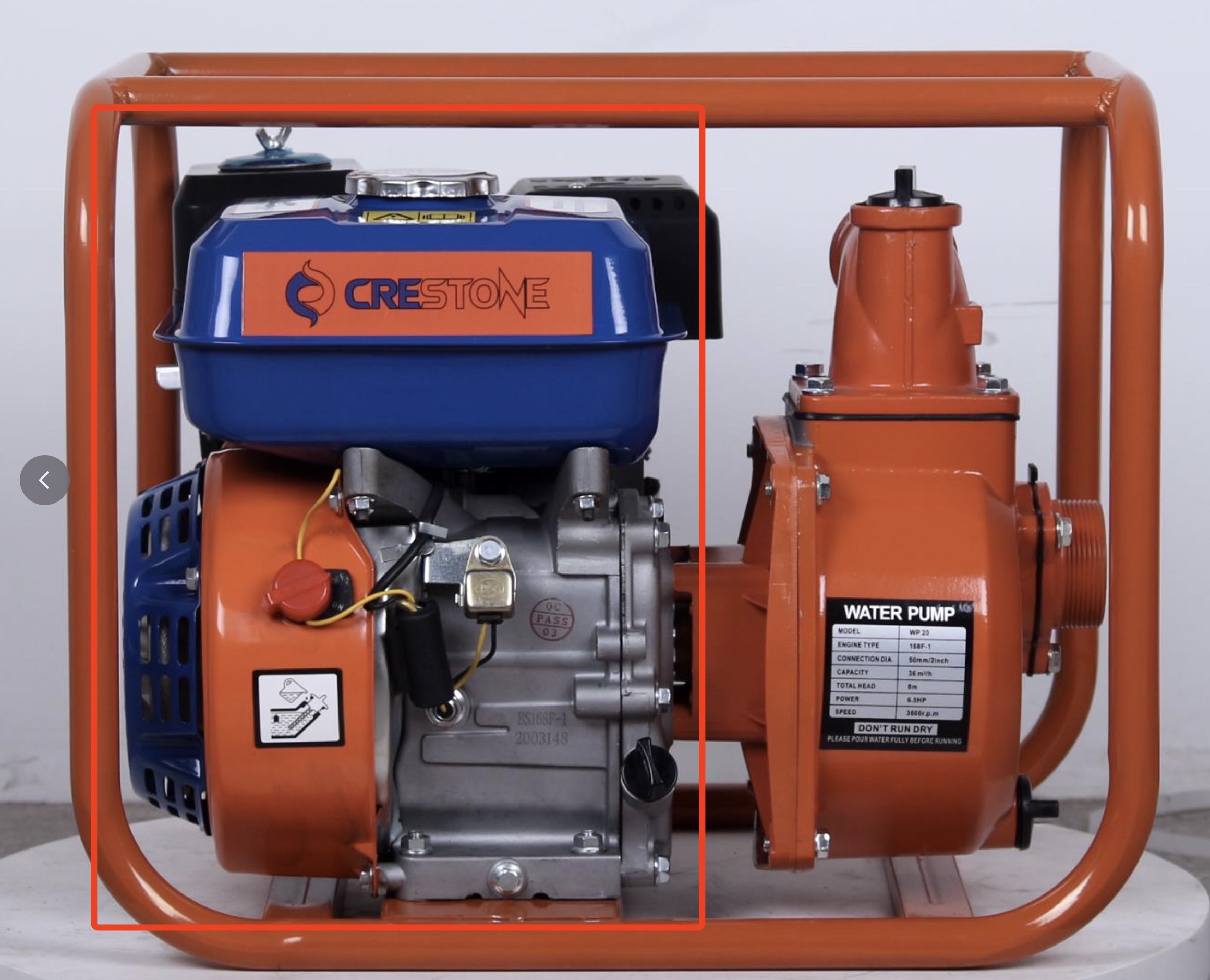 GASOLING WATER PUMP细节图