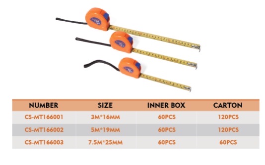 MEASURIMG TAPE专业工地卷尺1高精度皮尺 耐用便携测量工具 防水防摔设计详情图2