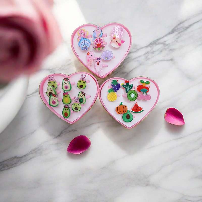 Children, acrylic, 9 rings in a box. For more products, please consult at store A2-3113, 13957918239 details Picture