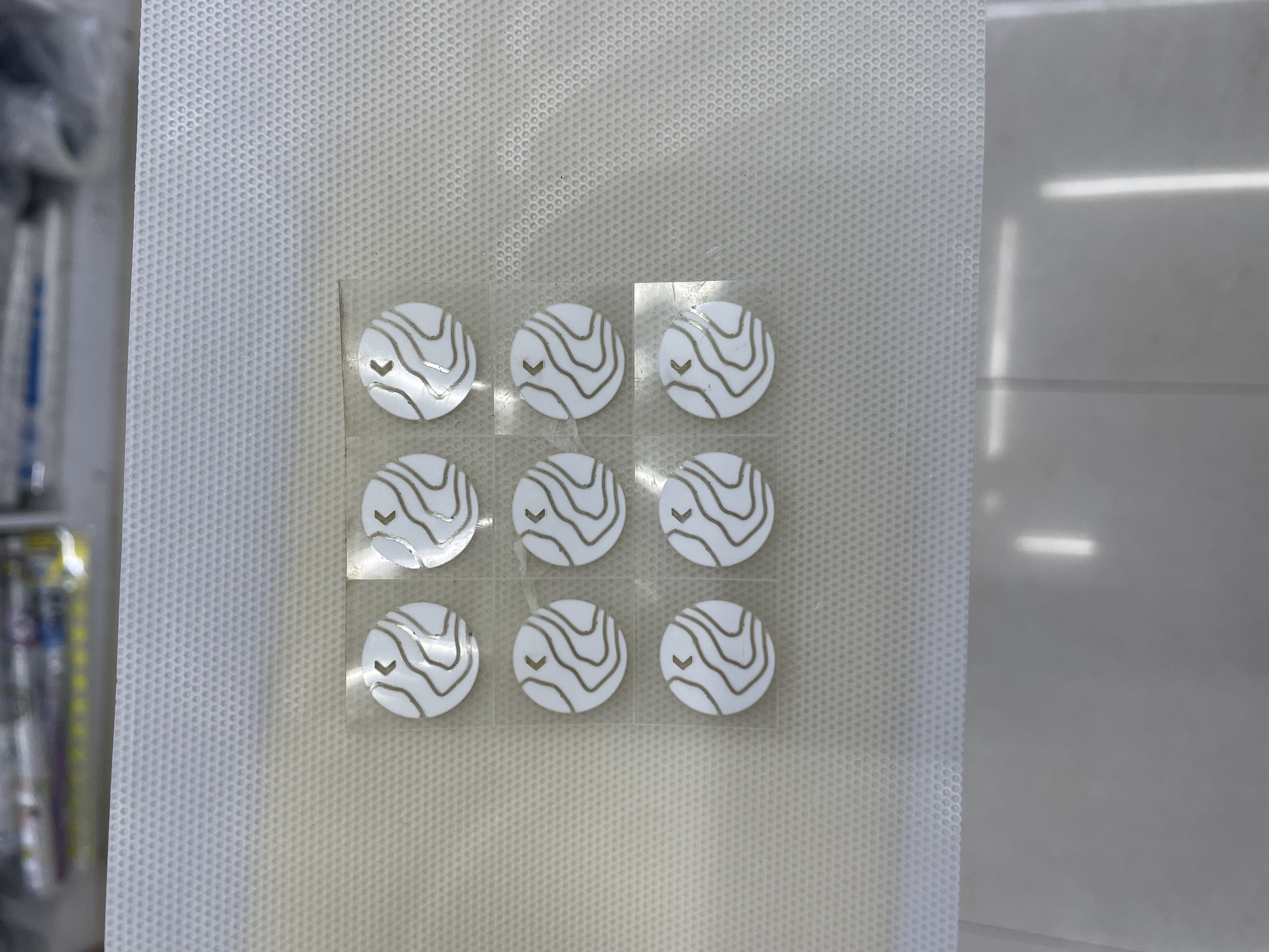 刻字膜白色、手感柔软、个性DIY烫画