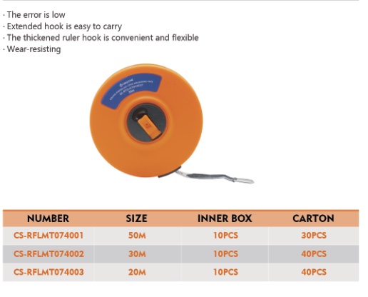 DINGD 皮尺 工地专用 防水防摔耐用 高精度测量工具产品图