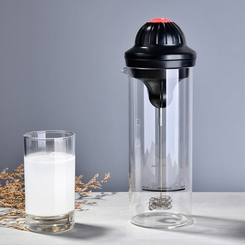 Multi-functional household milk frother, milk frother, coffee milk frother, beverage mixing cup, portable electric mixer Application Scenario