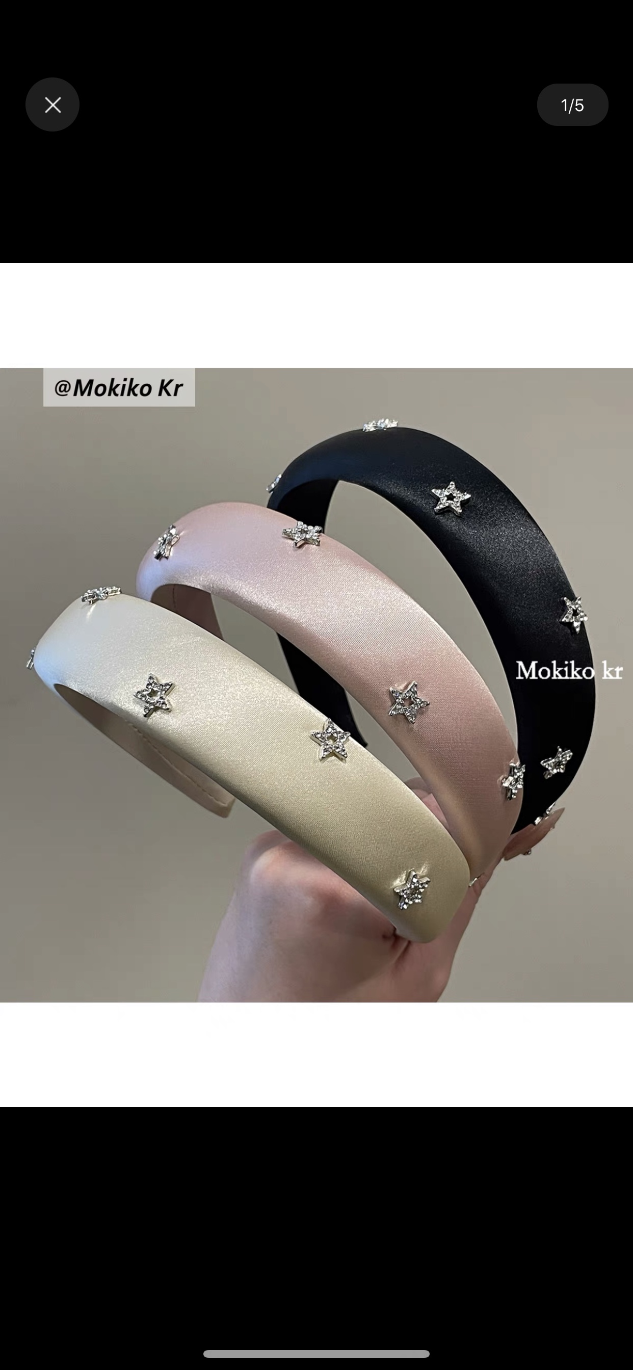 Hair Band Shampoo Hair Band Makeup Hair Band Headband Hair Clip High-End details Picture
