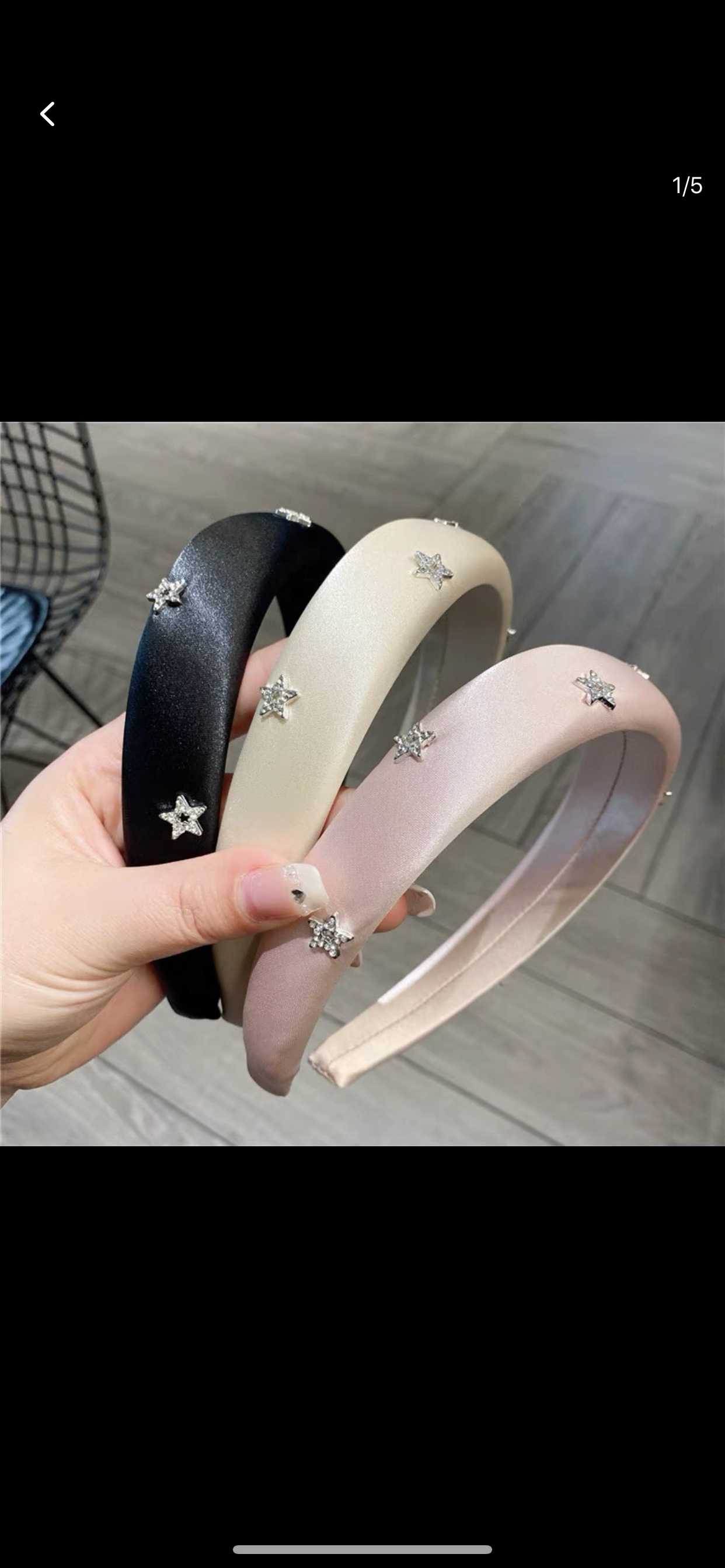 Hair Band Shampoo Hair Band Makeup Hair Band Headband Hair Clip High-End details Picture