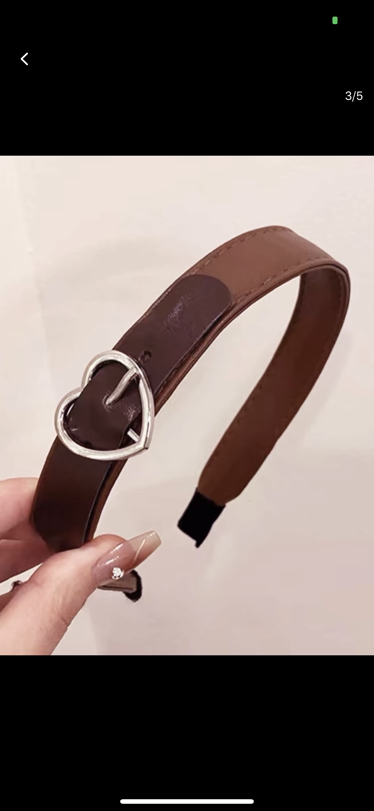 Love Headband Cute Celebrity Matching Headband Shampoo Headband Specification drawing