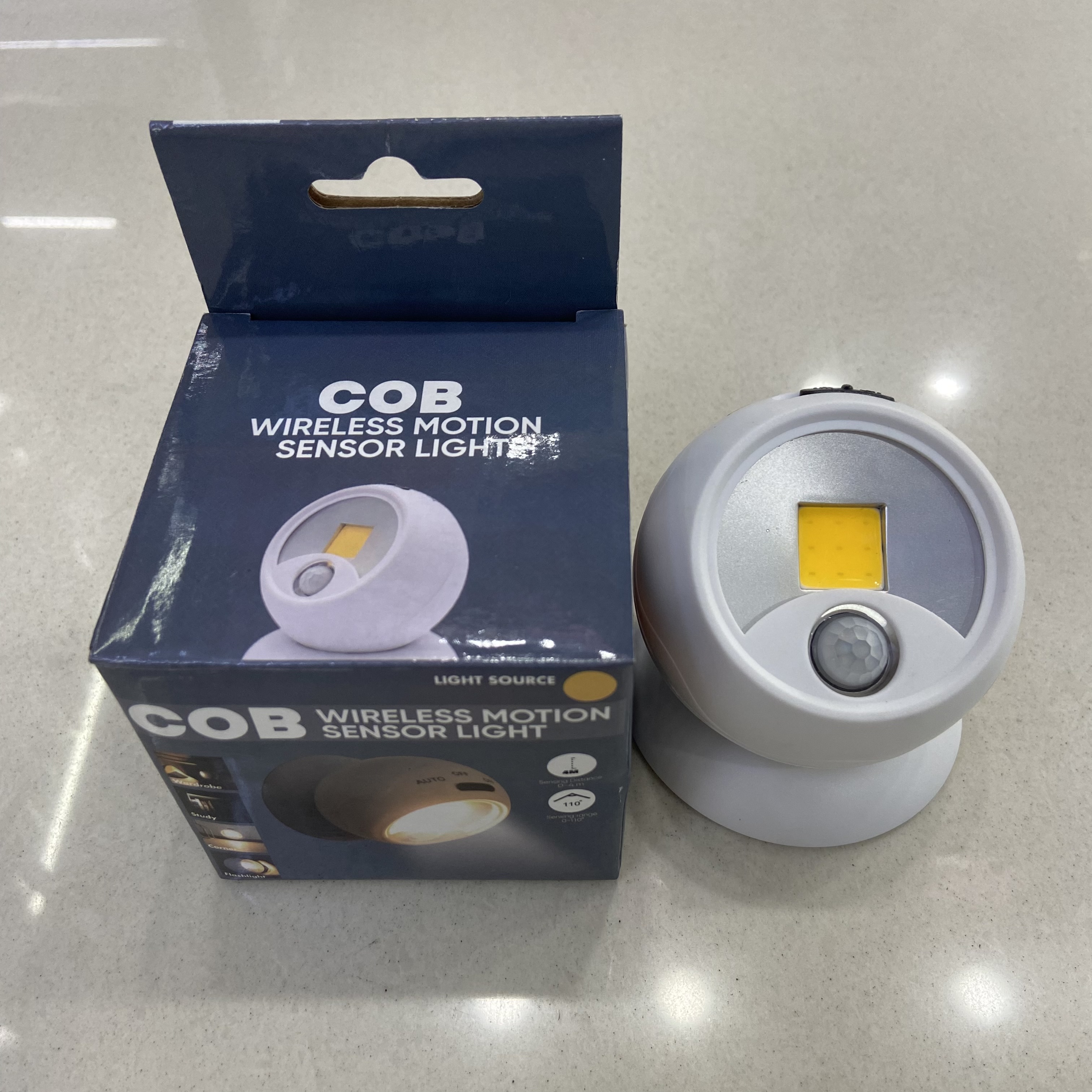 360 Degree Cob Rotating Light Corridor Light Night Light Aisle Induction Light Wall Light With Magnet details Picture