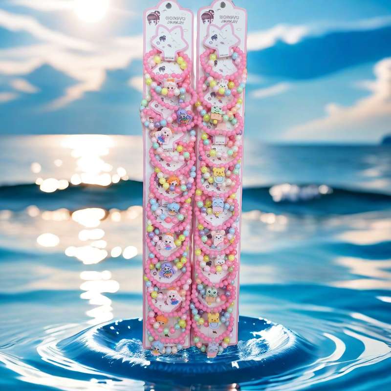 Selected fashionable and trendy children's necklaces, beaded bracelets and jewelry, with a wide variety of cute and new styles. For more styles, please visit our store at A2-3113 or call 13957918239 detail image 3