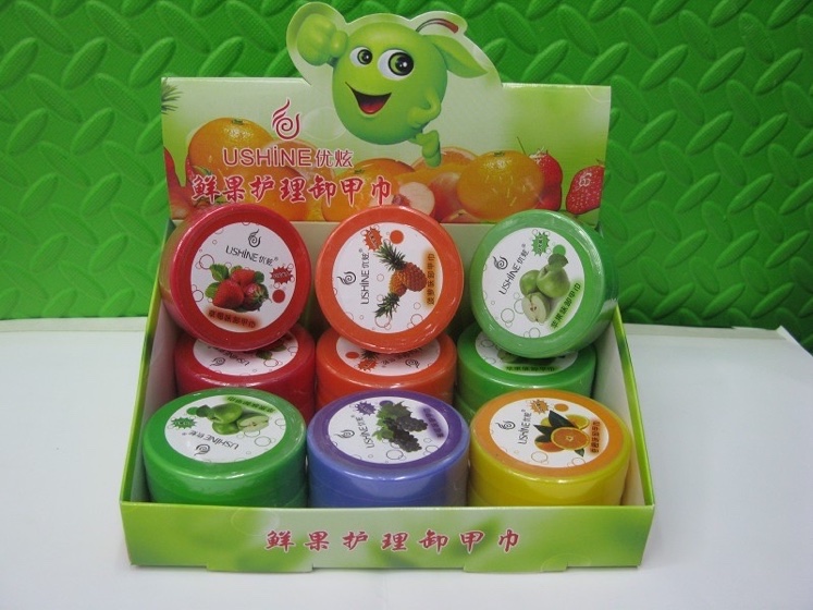 【24个装】卸甲巾6个香味，卸甲油洗甲水不伤甲棉片湿巾美甲专用强力