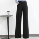新品上市2024春秋季女裤，直筒裤显高瘦身，时尚流行款，黑色
