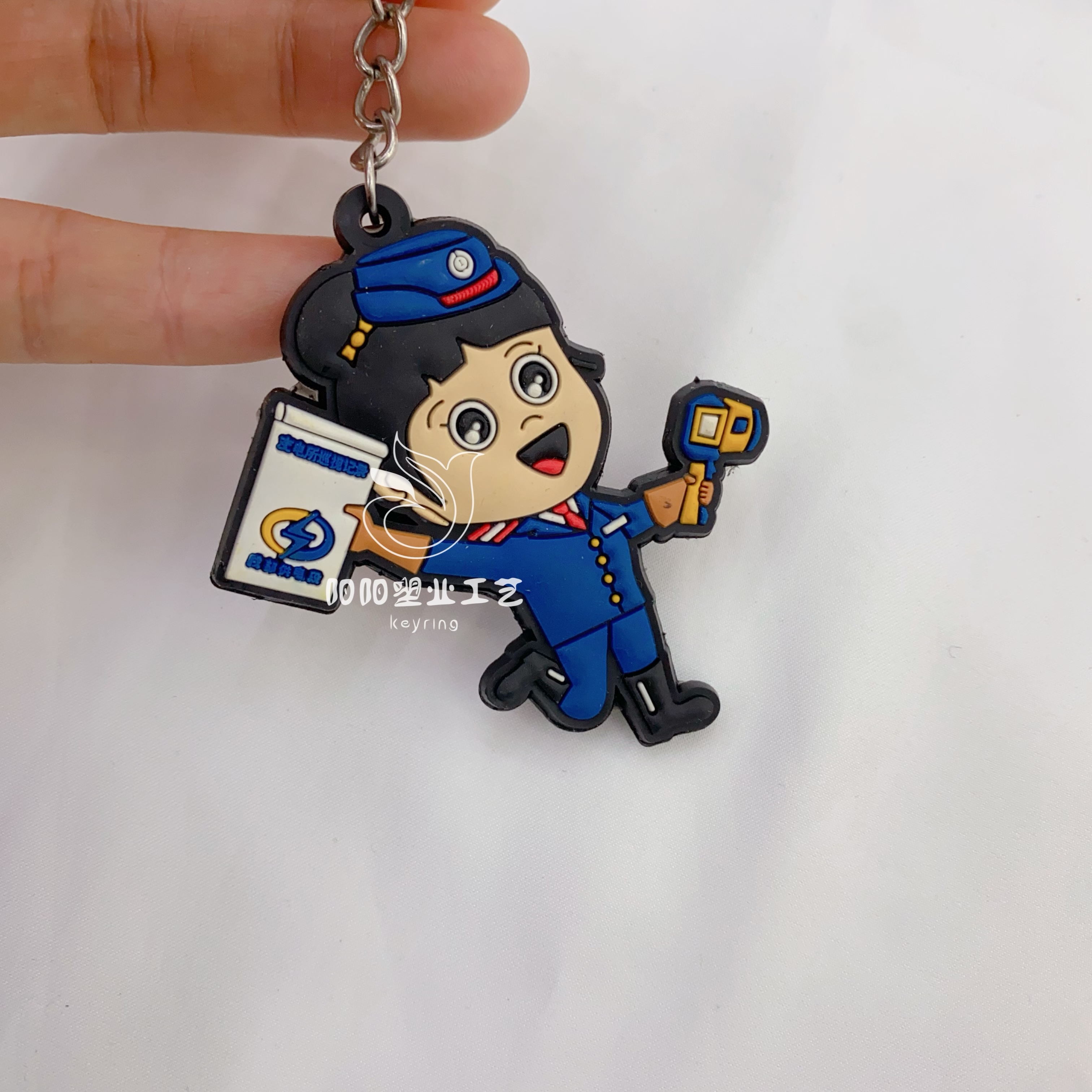 Customized Soft Rubber Pvc Keychain 3D Foreign Trade Customized Manufacturers Customized Bag Pendant Small Gifts details Picture