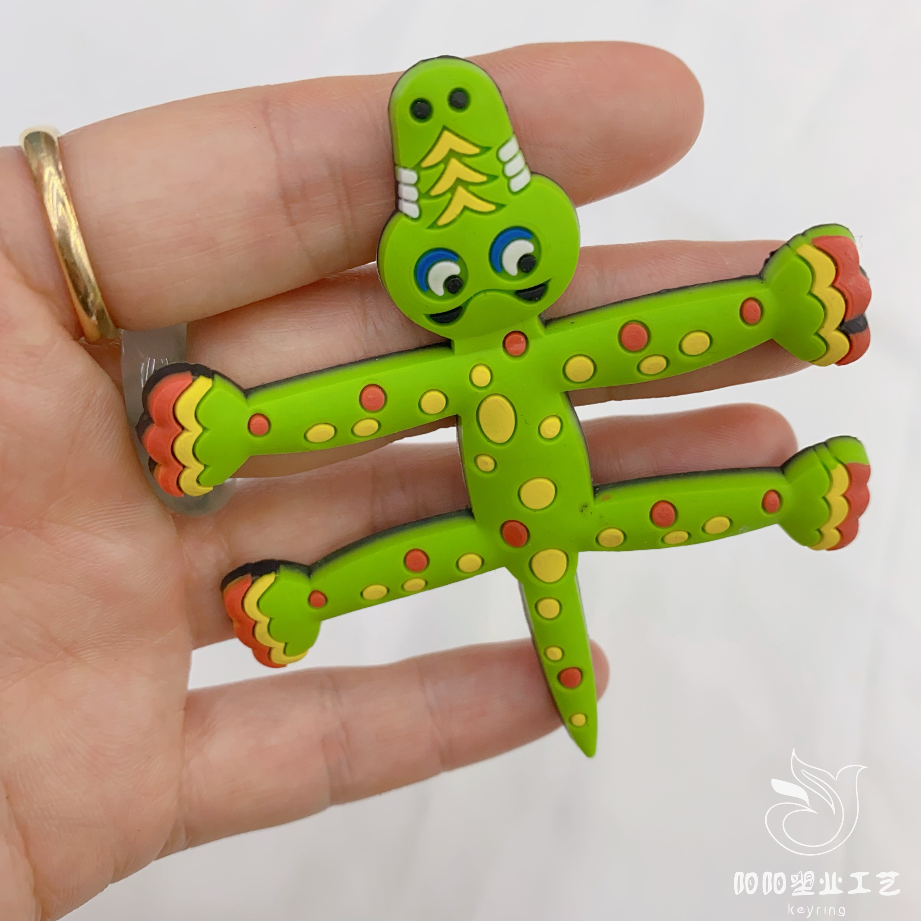 Customized Rubber Cartoon Double-Sided Three-Dimensional Key Chain Pvc Soft Rubber Three-Dimensional Silicone Advertising Pendant Customization Application Scenario