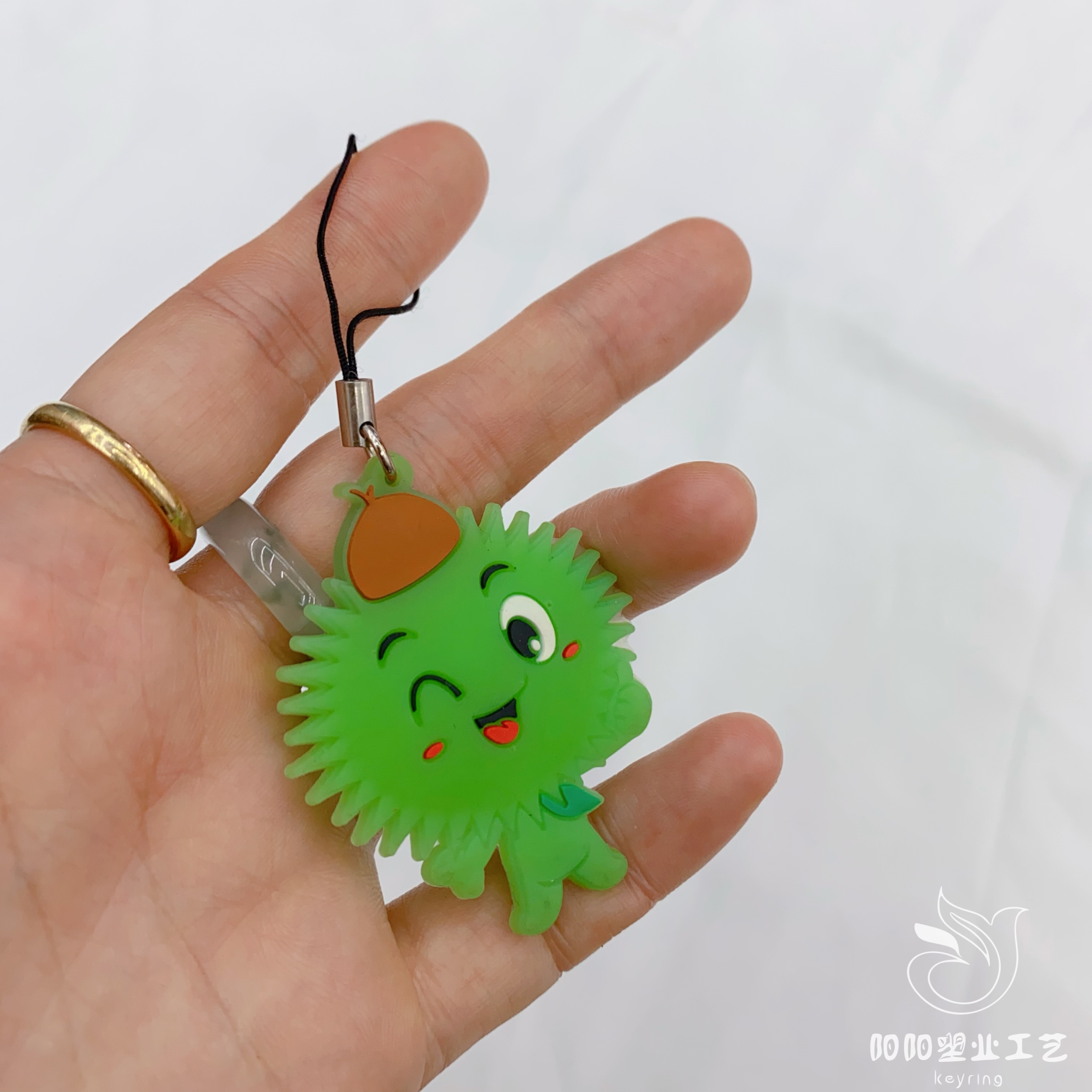 Rubber Manufacturers Wholesale Custom Creative Key Chain Custom Pvc Soft Plastic Key Chain Cartoon Key Chain Specification drawing
