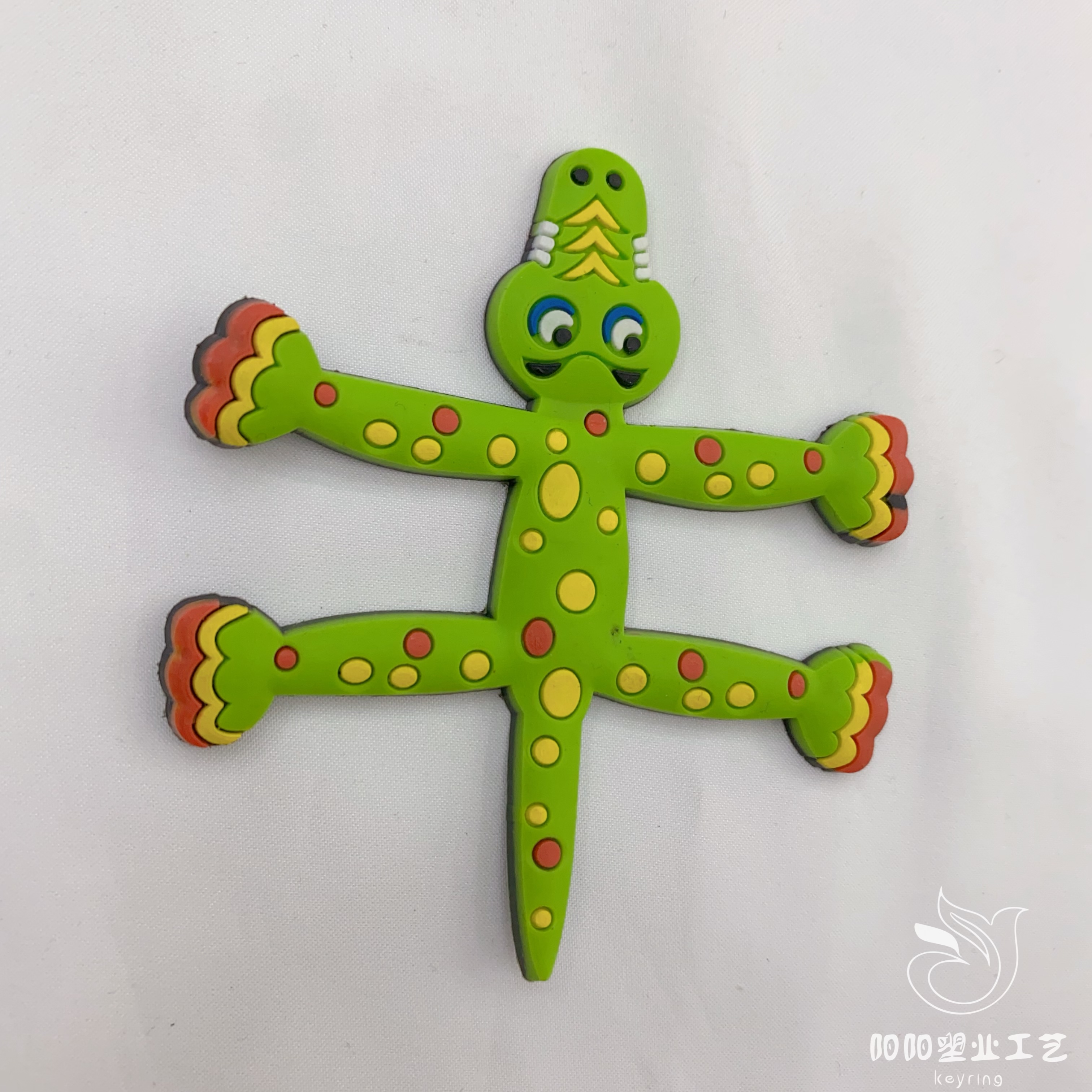Customized Rubber Cartoon Double-Sided Three-Dimensional Key Chain Pvc Soft Rubber Three-Dimensional Silicone Advertising Pendant Customization details Picture